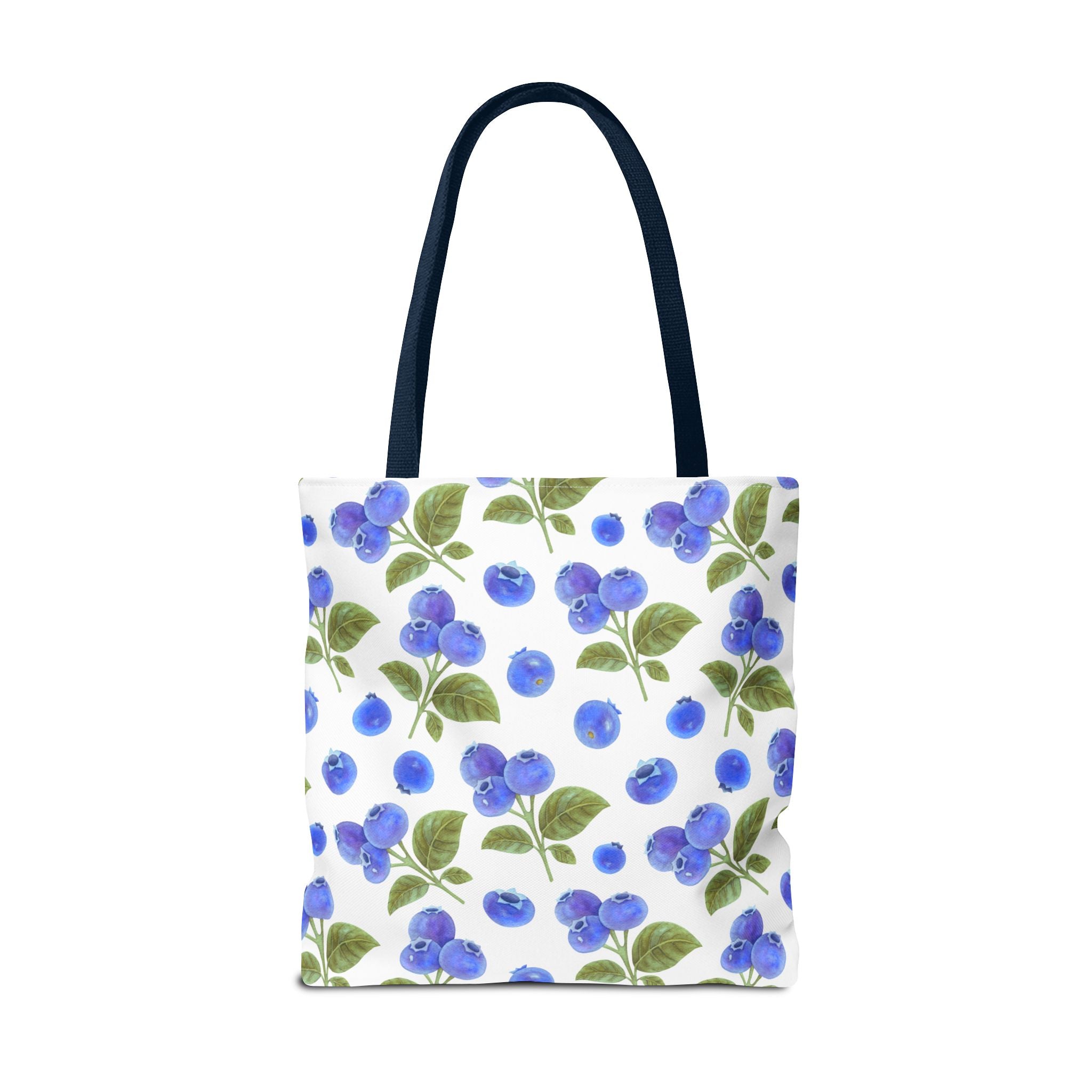 Blueberry Floral Tote Bag - Stylish and Eco-Friendly Shopping