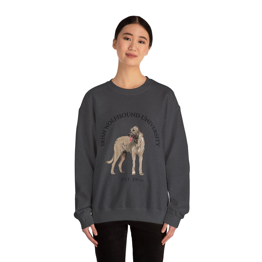 Irish Wolfhound University Sweatshirt - "Proudly Representing the Best of the Breed!"