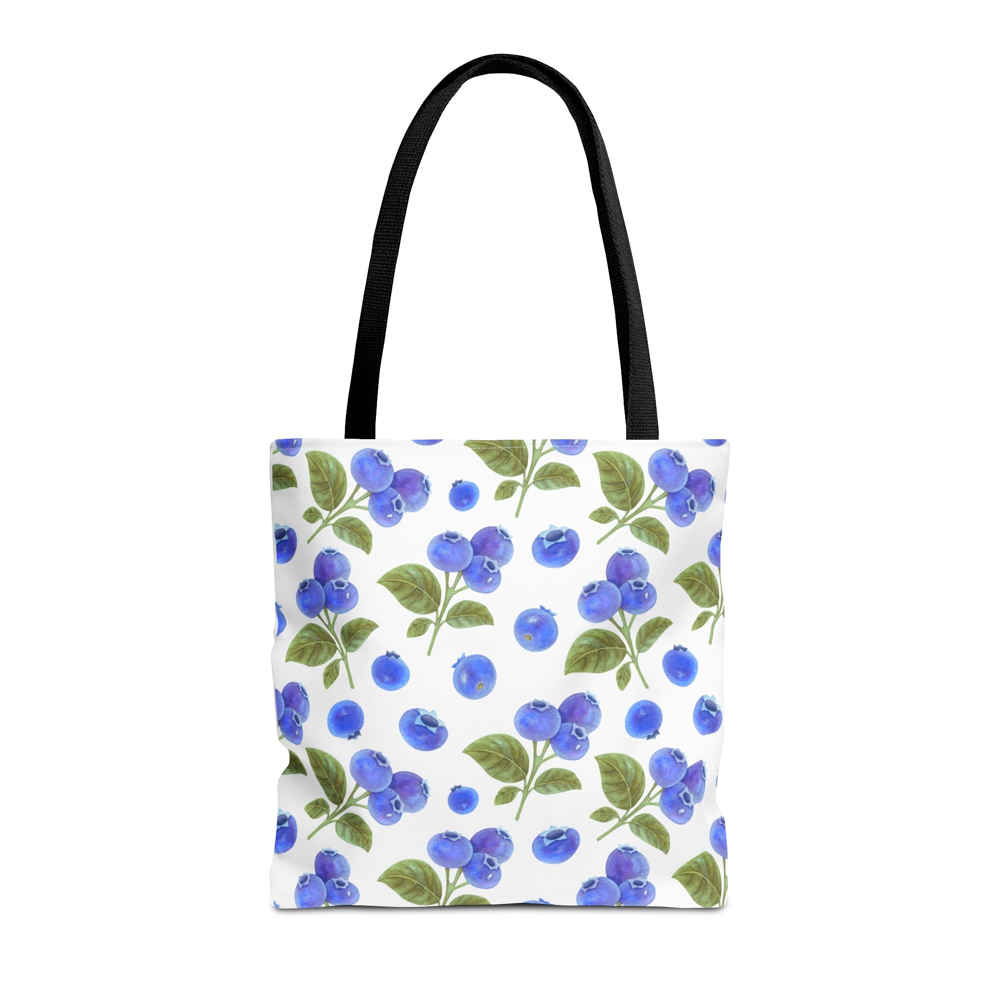 Blueberry Floral Tote Bag - Stylish and Eco-Friendly Shopping