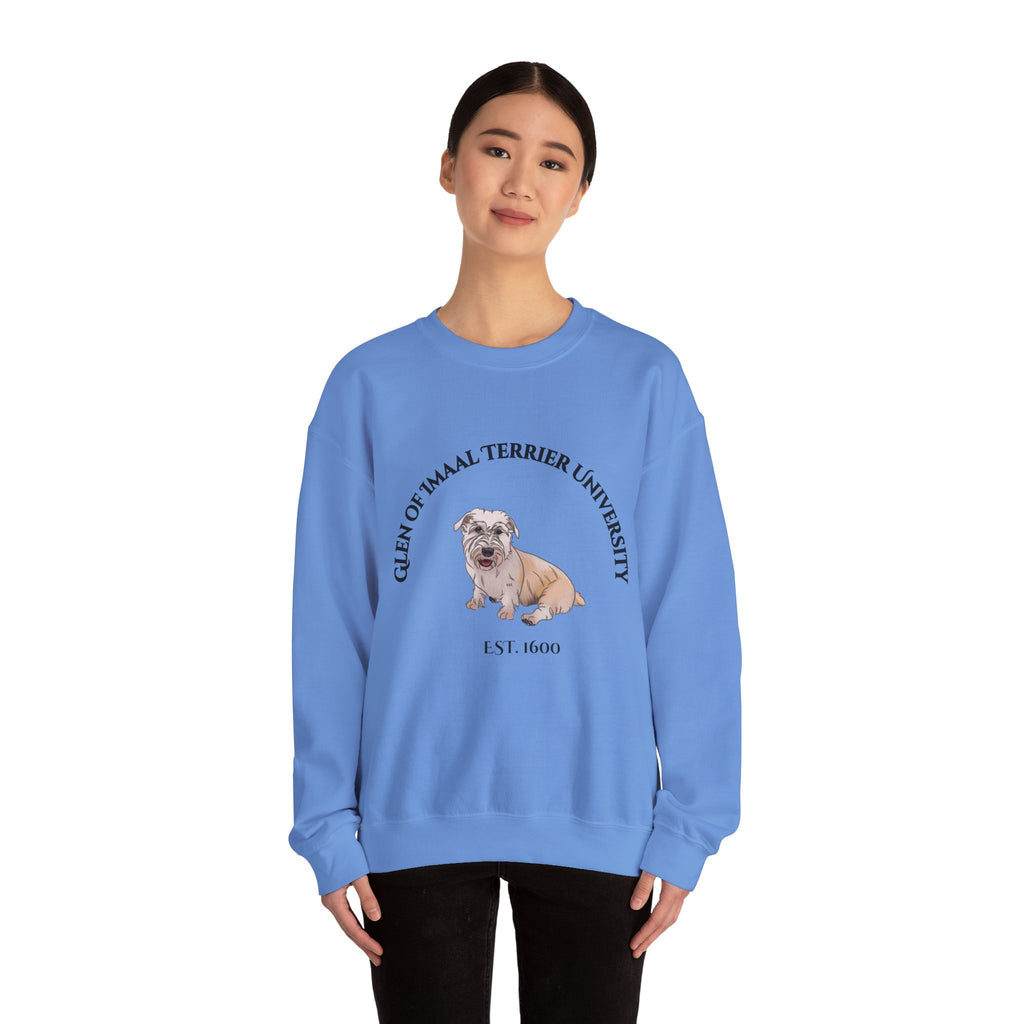 Glen of Imaal Terrier University Sweatshirt  - "Proudly Representing the Best of the Breed!"