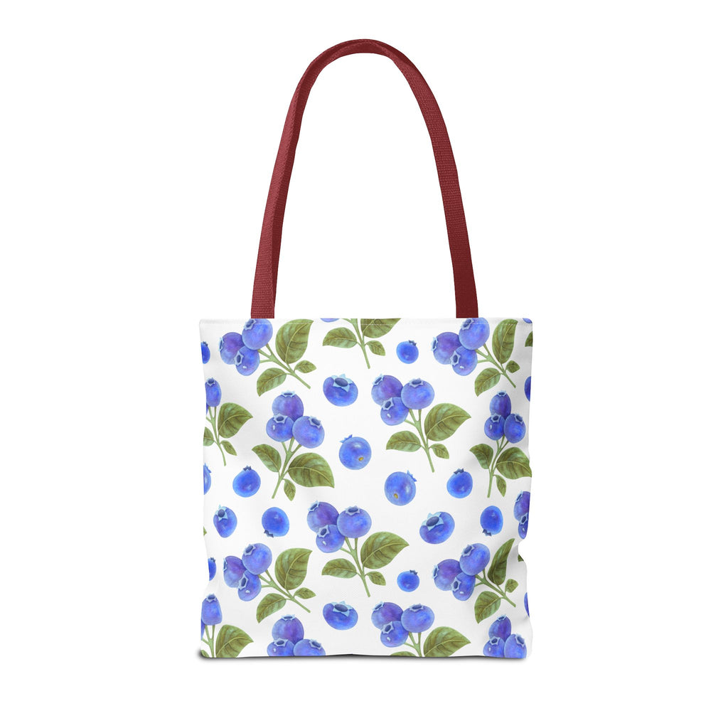 Blueberry Floral Tote Bag - Stylish and Eco-Friendly Shopping