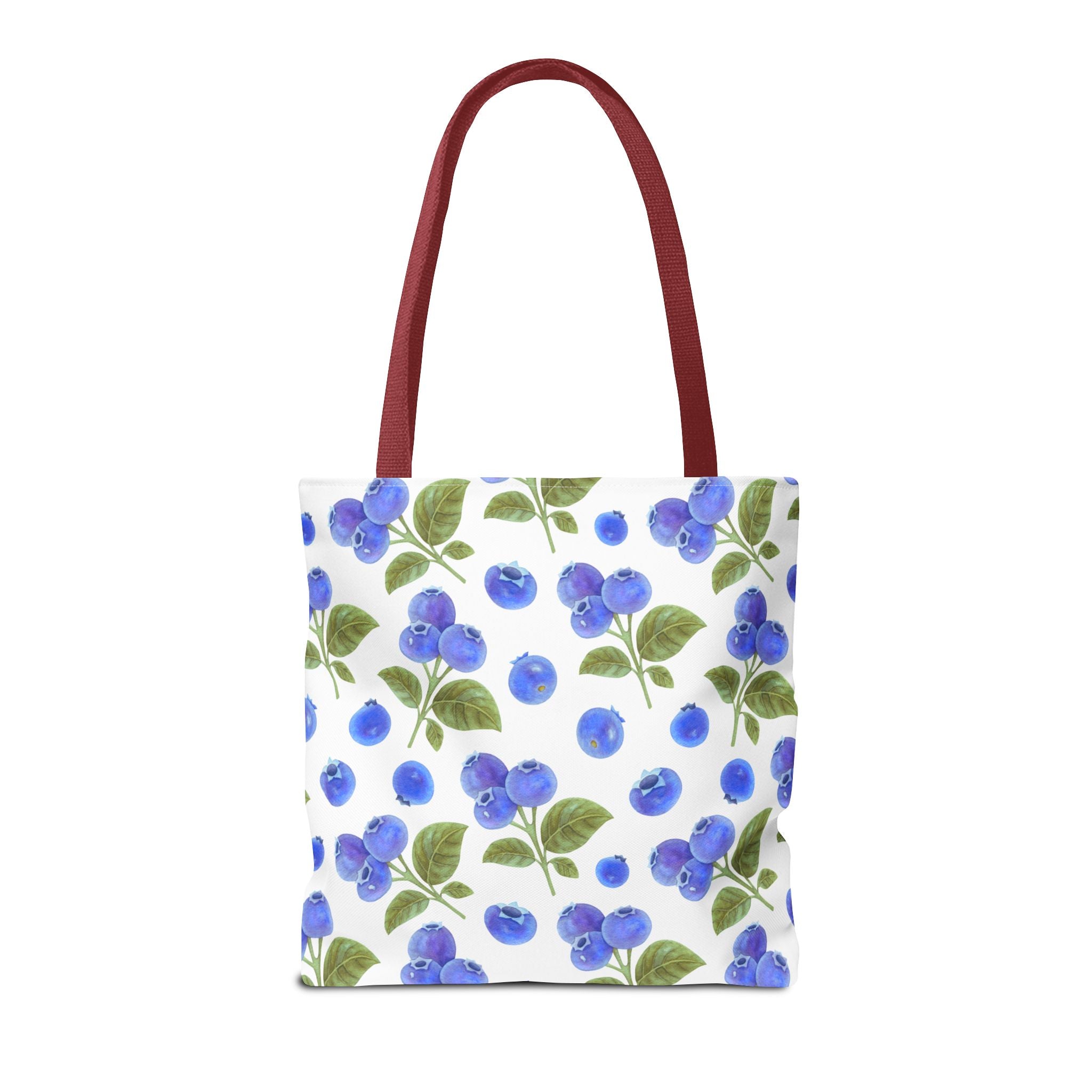 Blueberry Floral Tote Bag - Stylish and Eco-Friendly Shopping