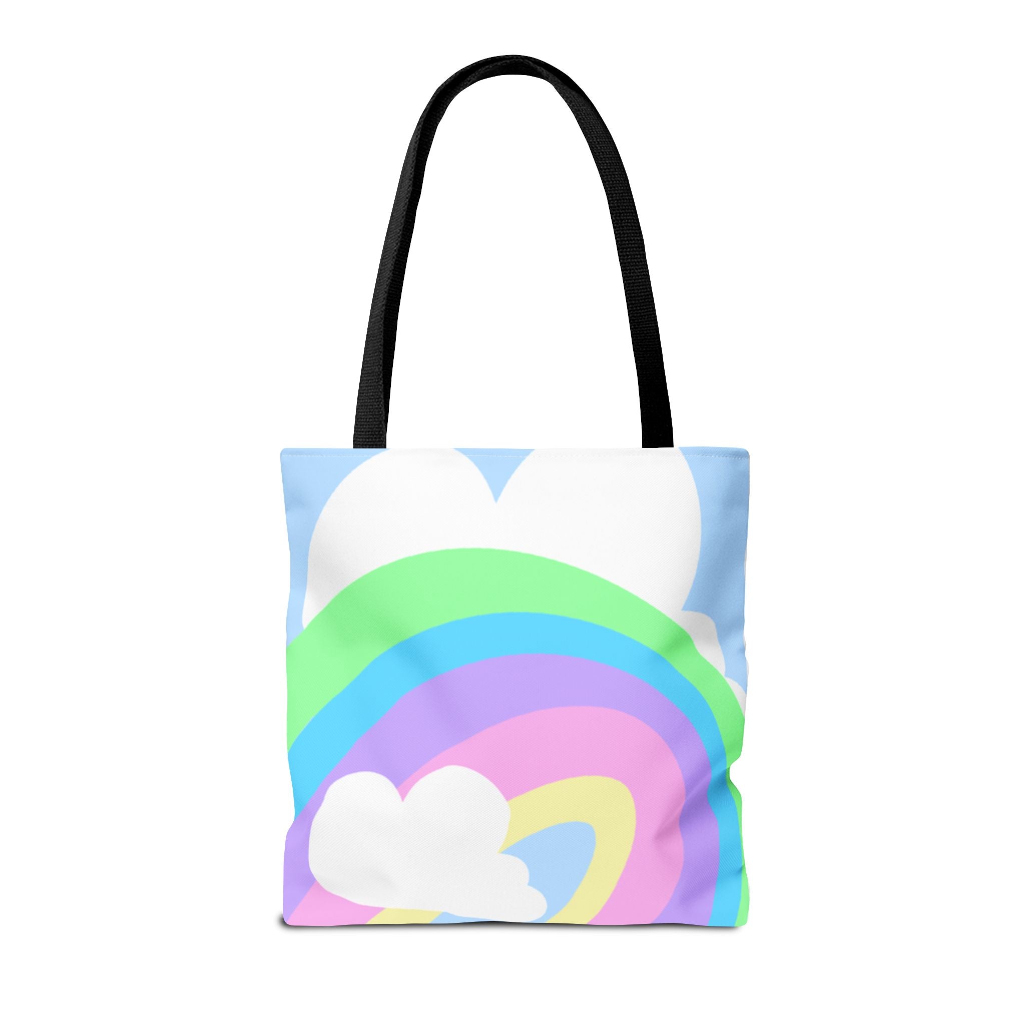 Pastel Rainbows & Clouds Tote - "Soft, Sweet, and Dreamy!"