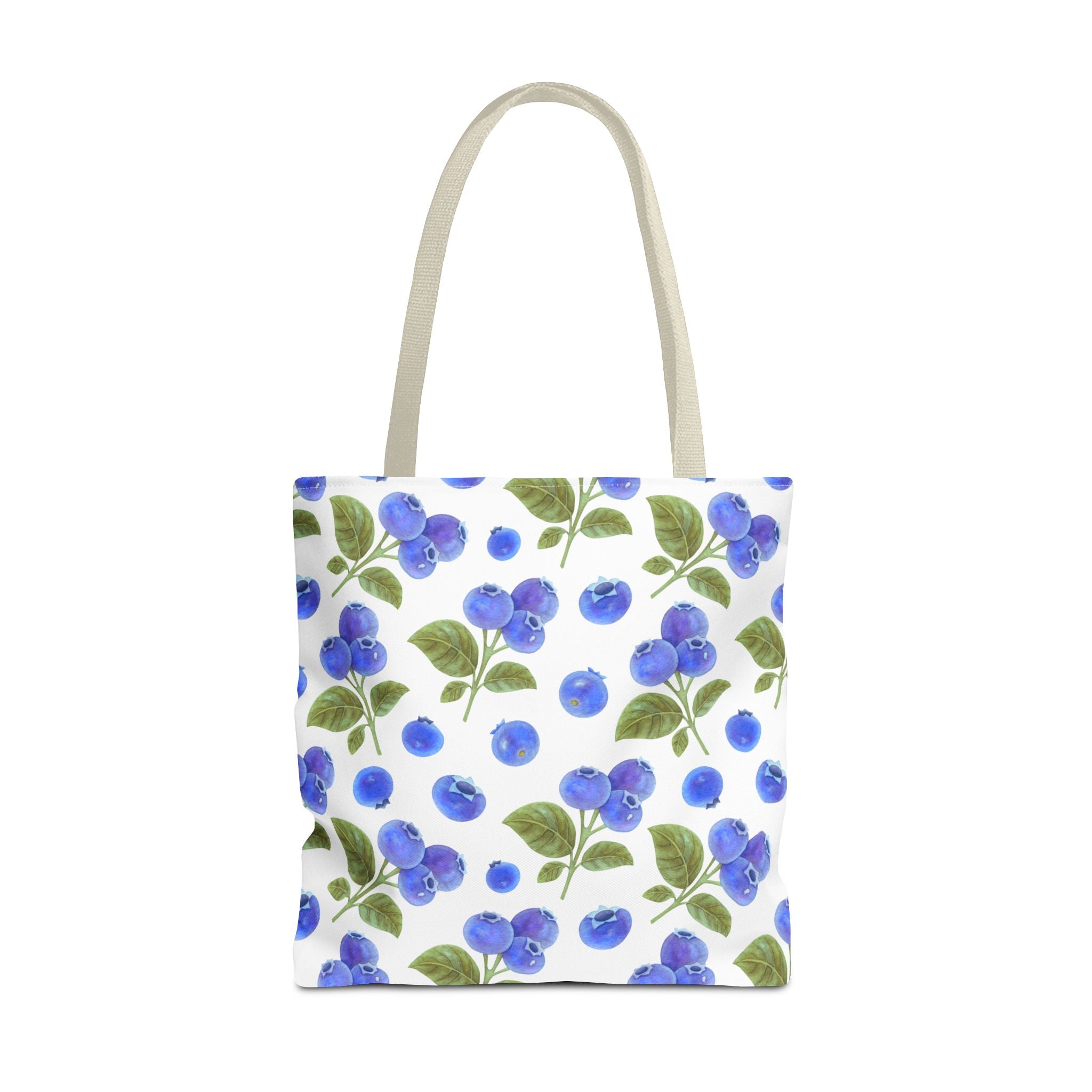 Blueberry Floral Tote Bag - Stylish and Eco-Friendly Shopping