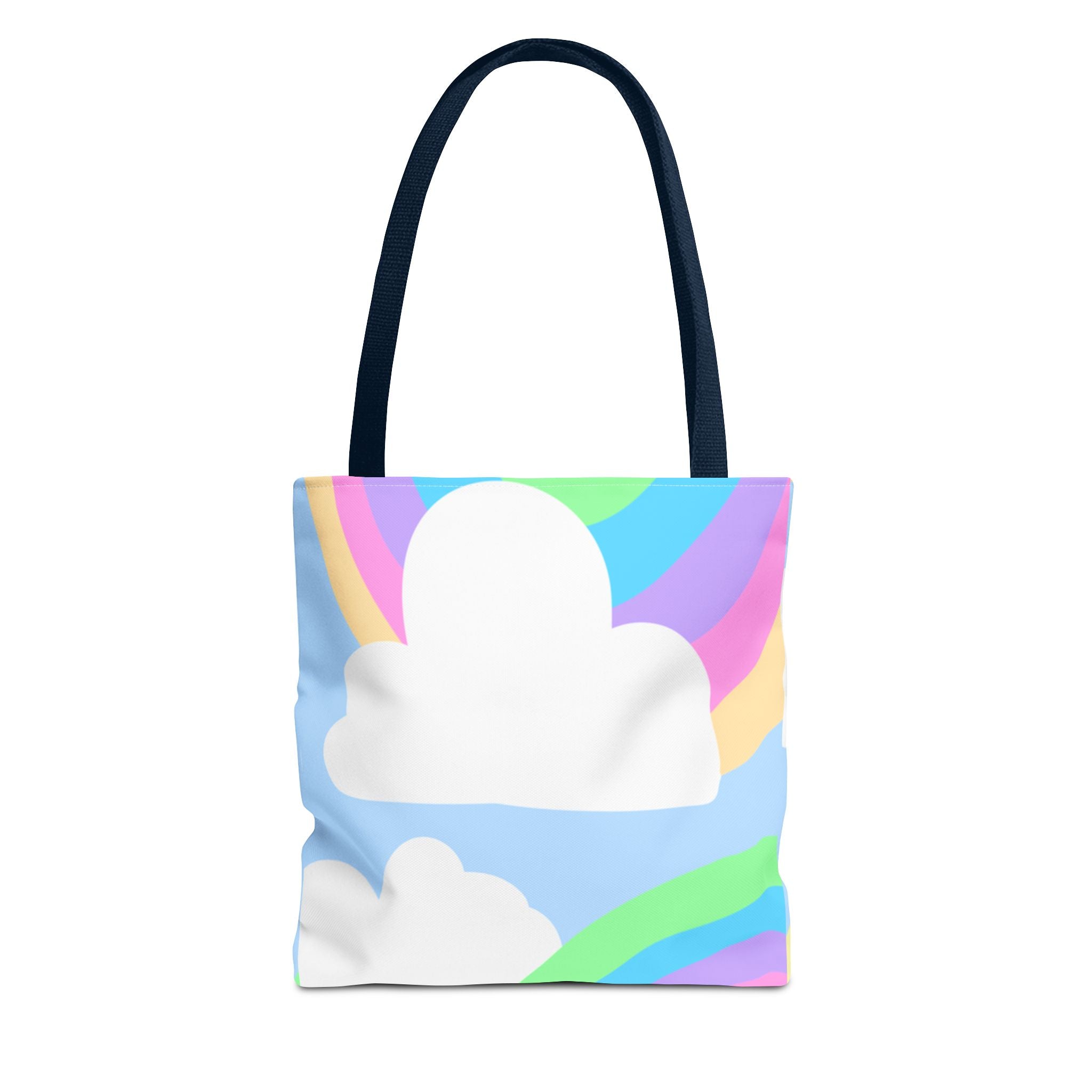 Pastel Rainbows & Clouds Tote - "Soft, Sweet, and Dreamy!"