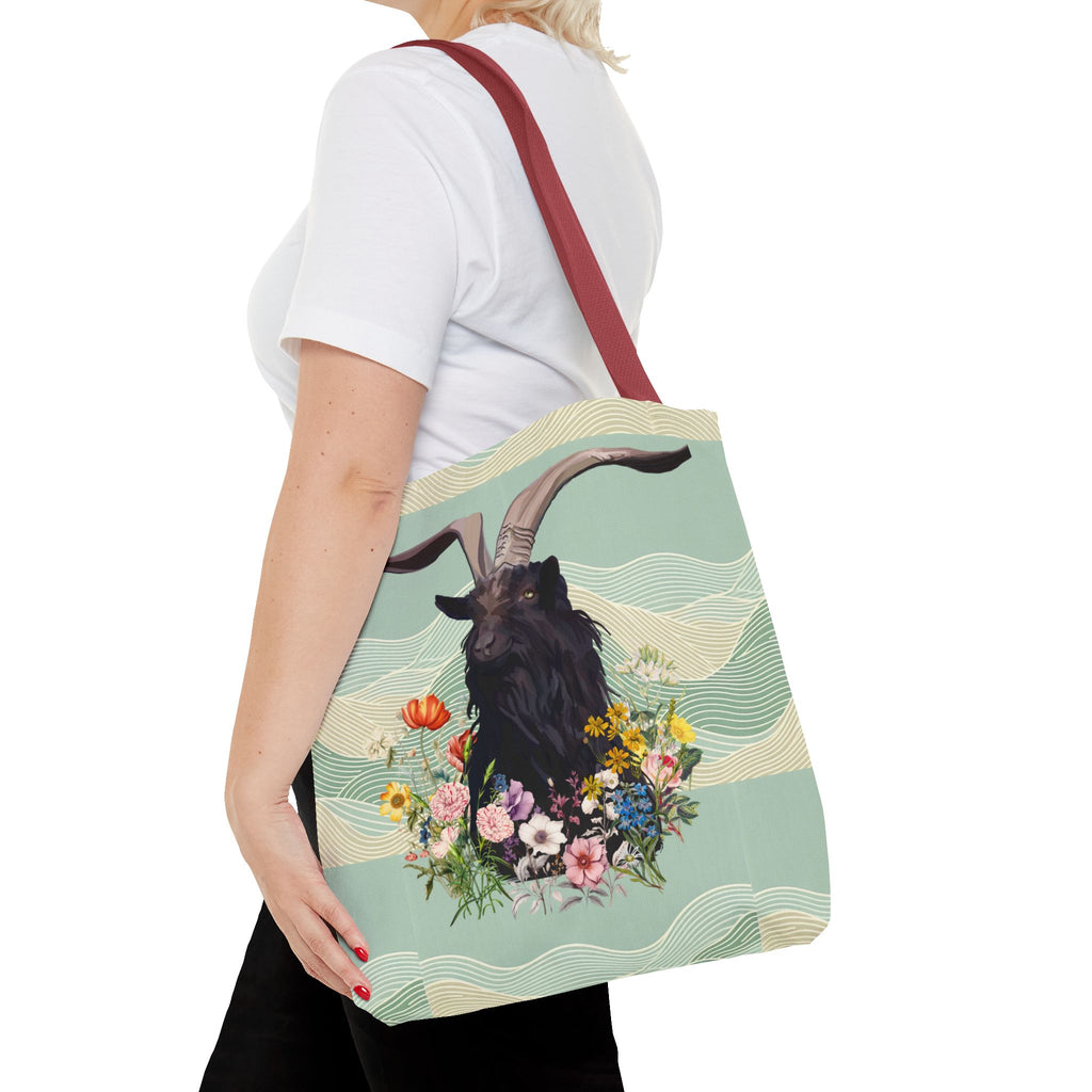 Majestic Goat Tote - "Goat Goals: Achieved!"