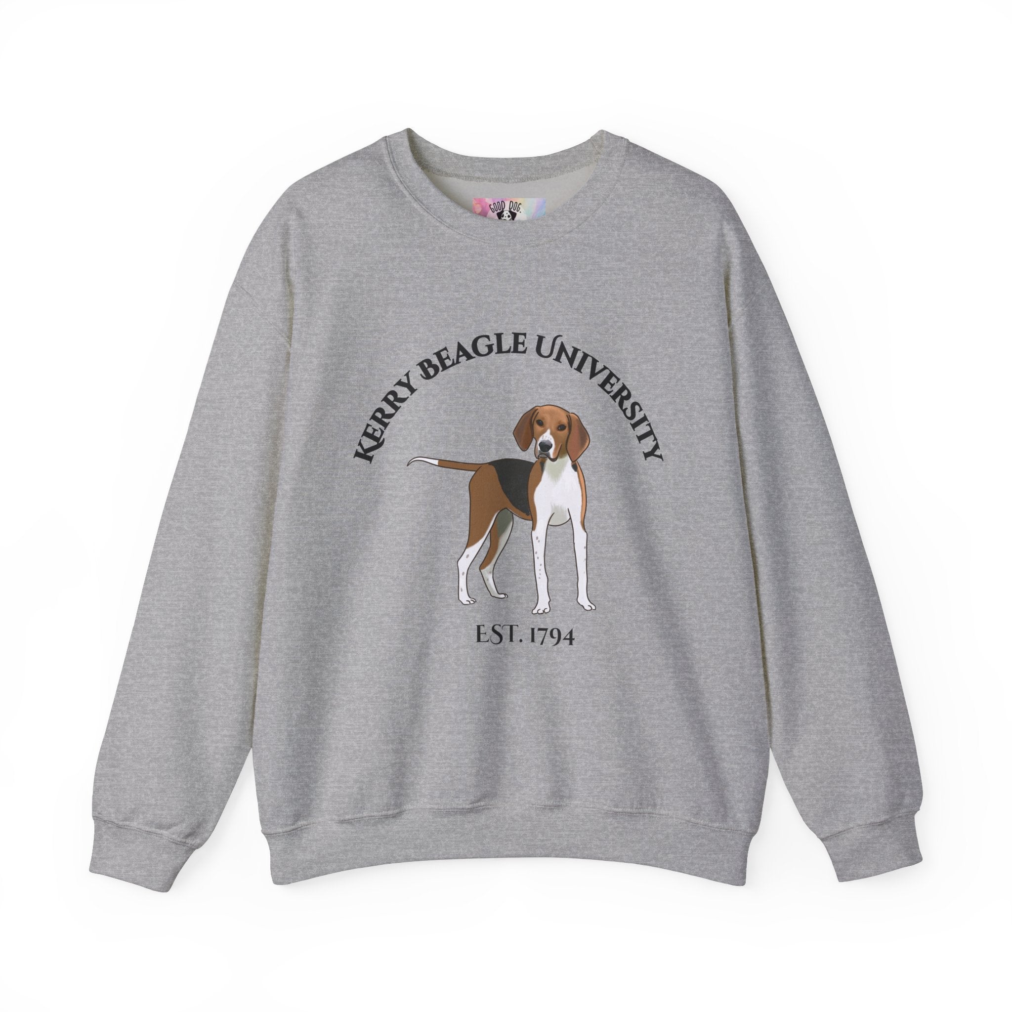 Kerry Beagle University Sweatshirt - "Proudly Representing the Best of the Breed!"