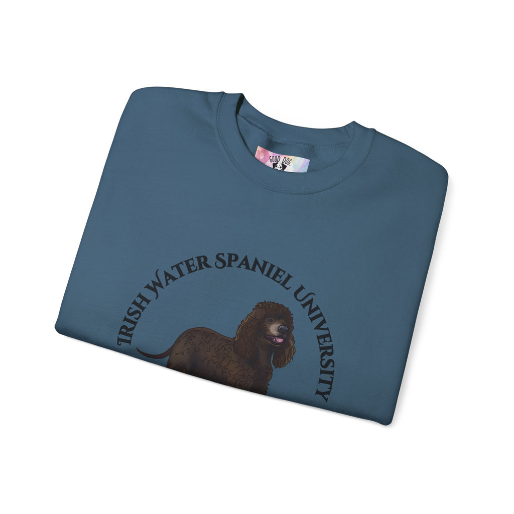 Irish Water Spaniel University Sweatshirt  - "Proudly Representing the Best of the Breed!"