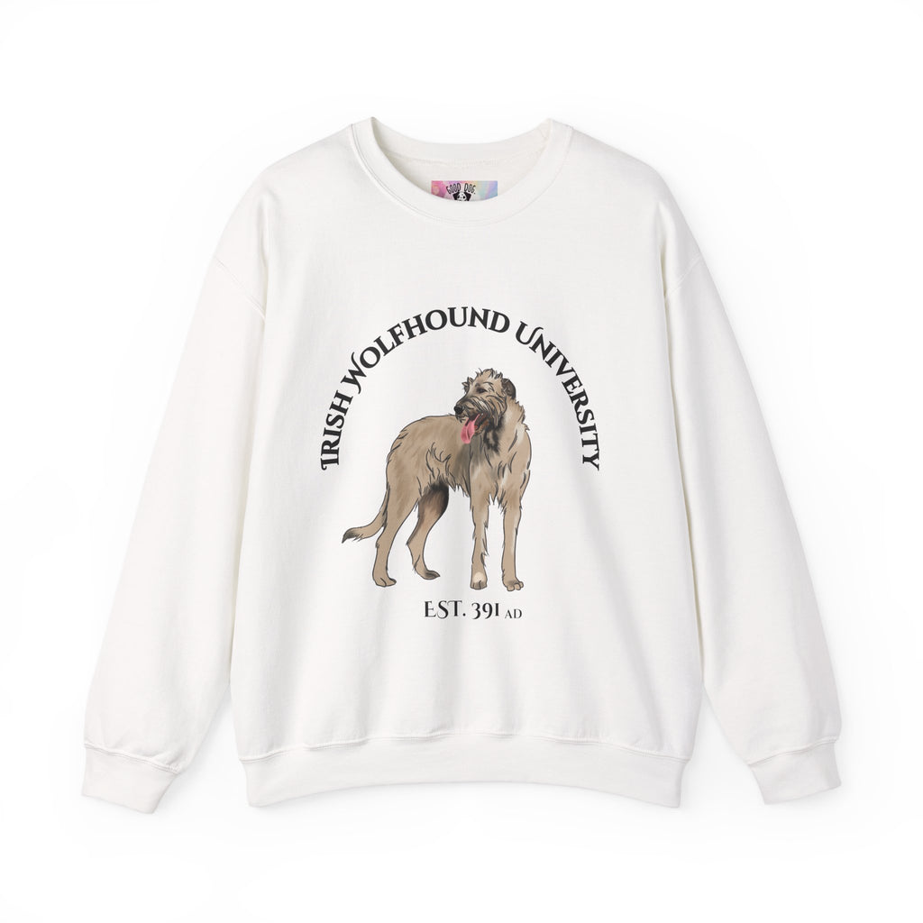 Irish Wolfhound University Sweatshirt - "Proudly Representing the Best of the Breed!"