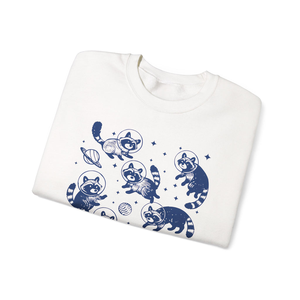 Playful Raccoon Sweatshirt, Unisex Crewneck, Cozy Outfit, Animal Lover Gift, Cute Fashion, Fall Chill, Everyday Wear