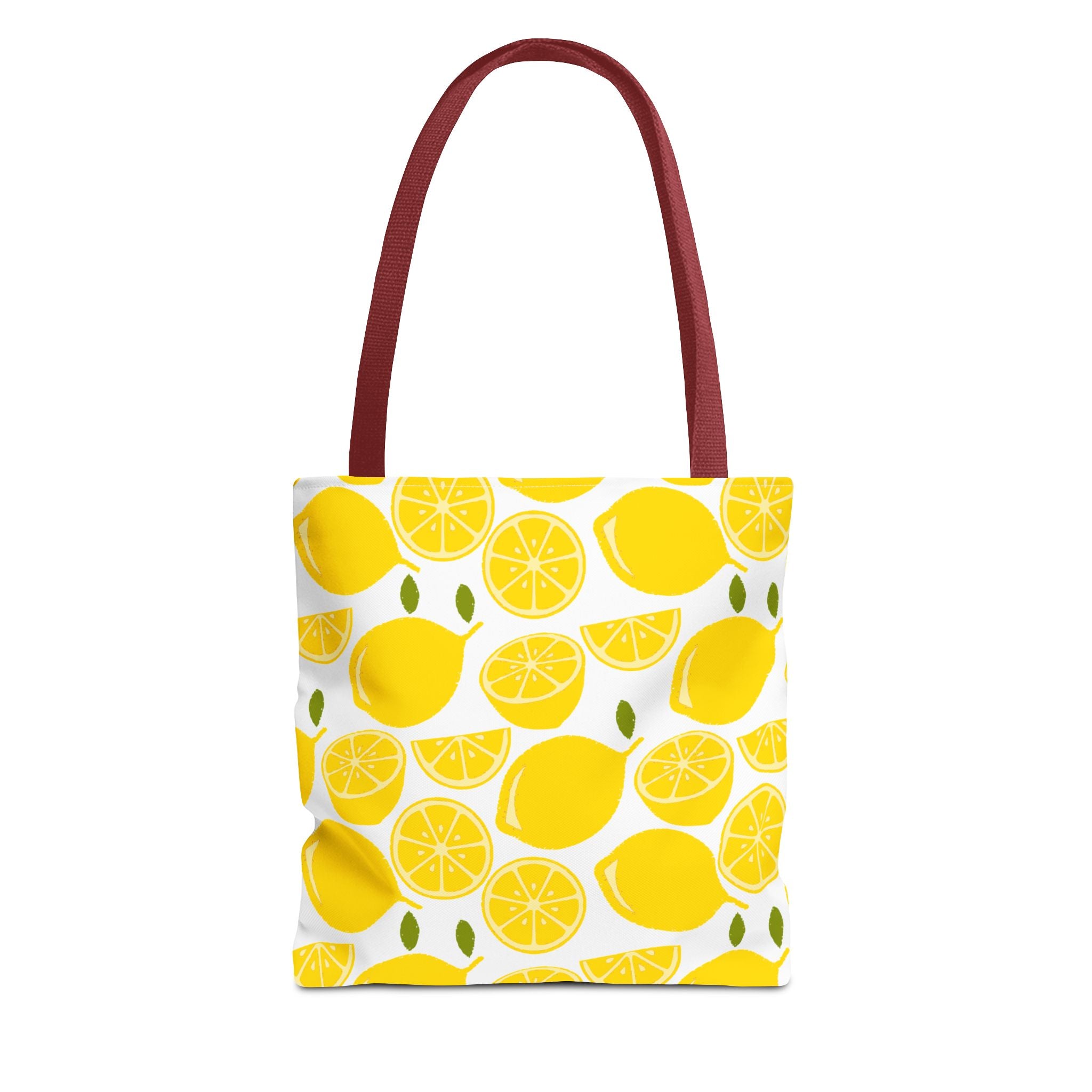 Bright Lemon Tote Bag - Perfect for Summer Outings and Eco-Friendly Shopping