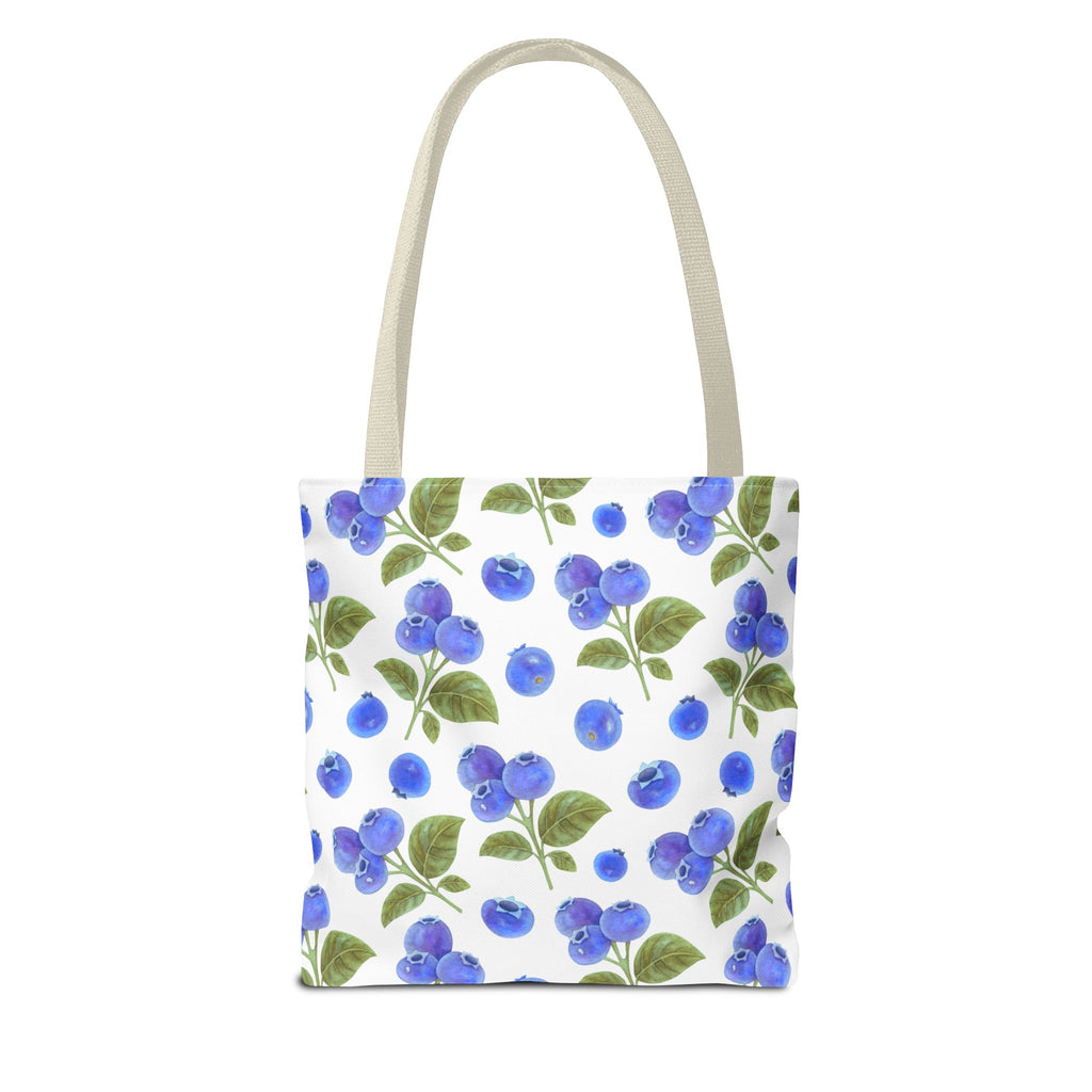 Blueberry Floral Tote Bag - Stylish and Eco-Friendly Shopping