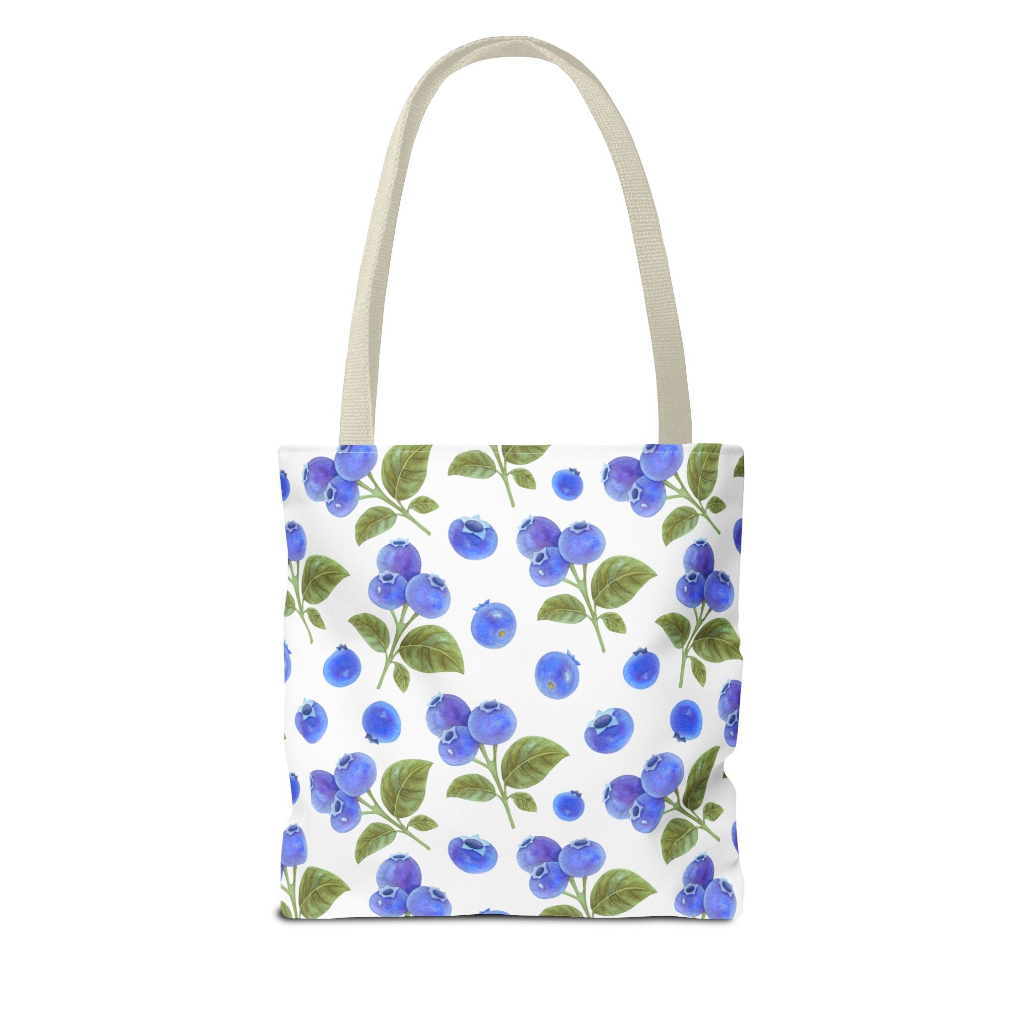Blueberry Floral Tote Bag - Stylish and Eco-Friendly Shopping