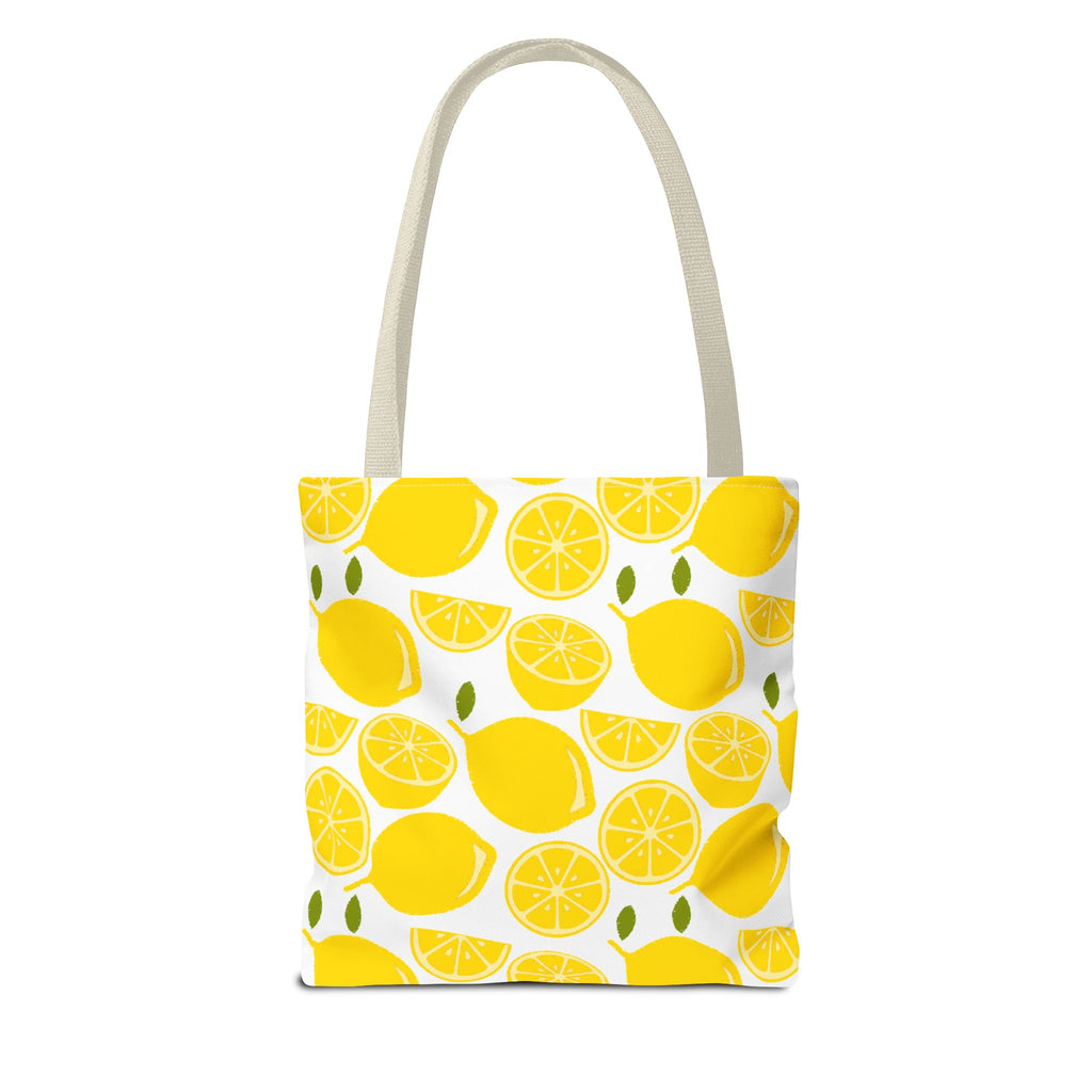 Bright Lemon Tote Bag - Perfect for Summer Outings and Eco-Friendly Shopping