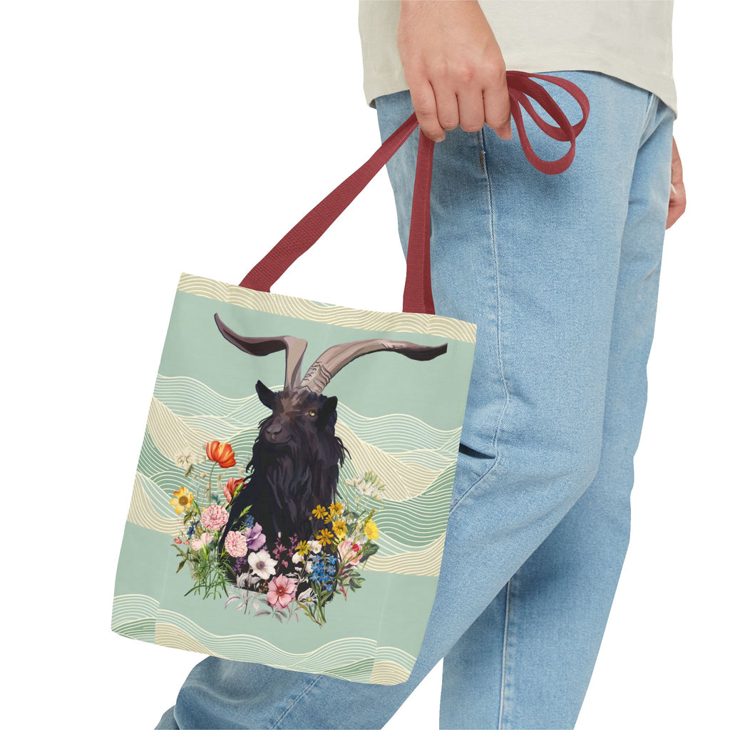 Majestic Goat Tote - "Goat Goals: Achieved!"