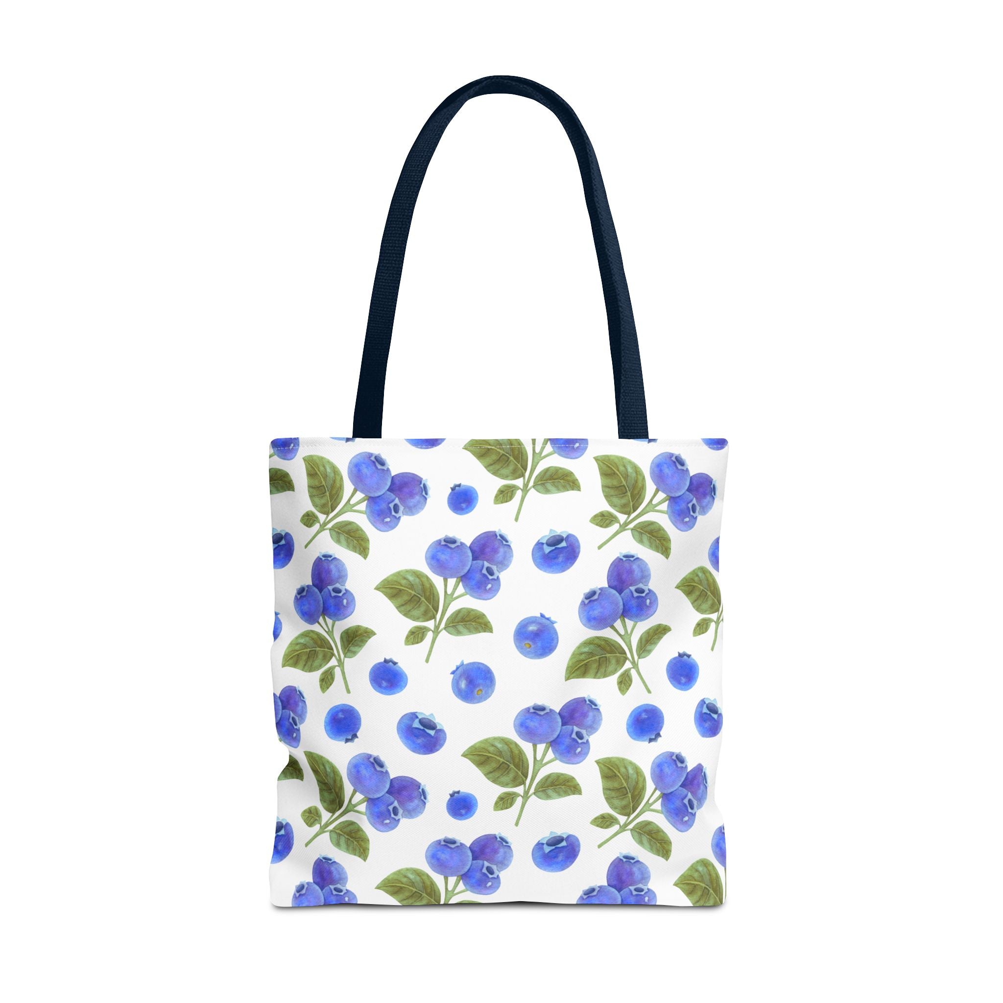 Blueberry Floral Tote Bag - Stylish and Eco-Friendly Shopping