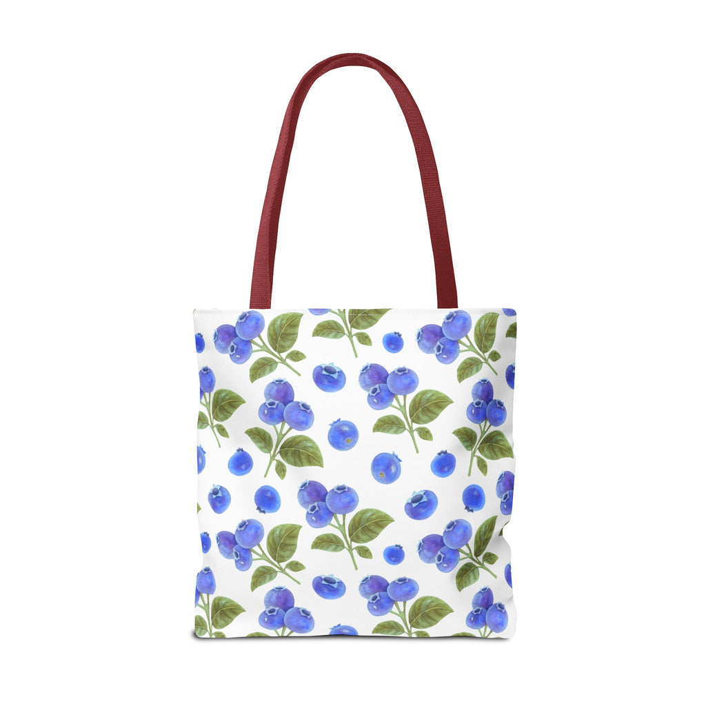 Blueberry Floral Tote Bag - Stylish and Eco-Friendly Shopping