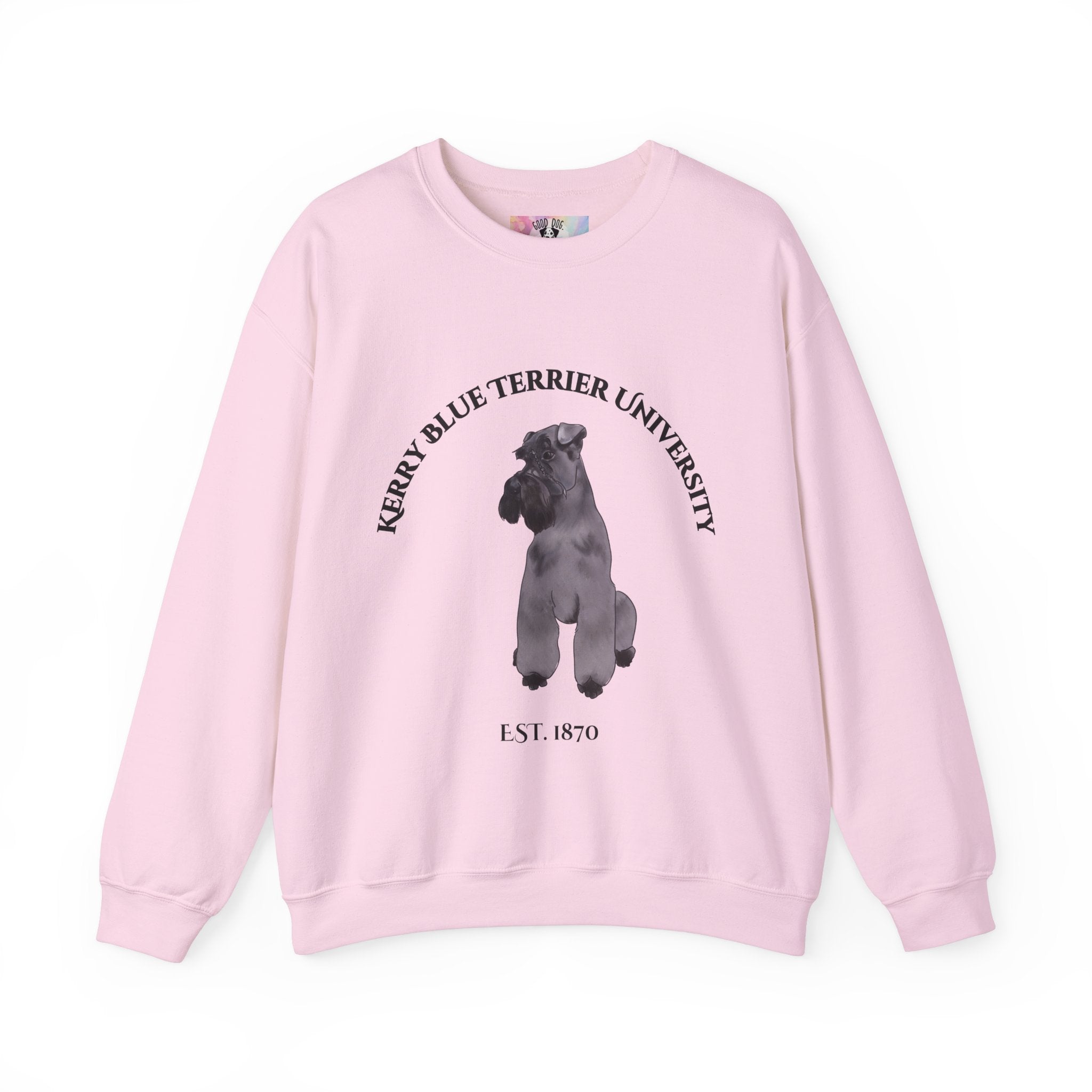 Kerry Blue Terrier University Sweatshirt - "Proudly Representing the Best of the Breed!"