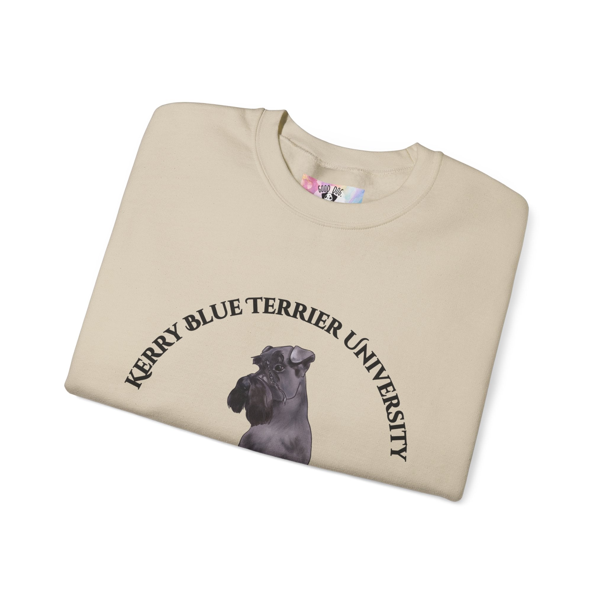 Kerry Blue Terrier University Sweatshirt - "Proudly Representing the Best of the Breed!"