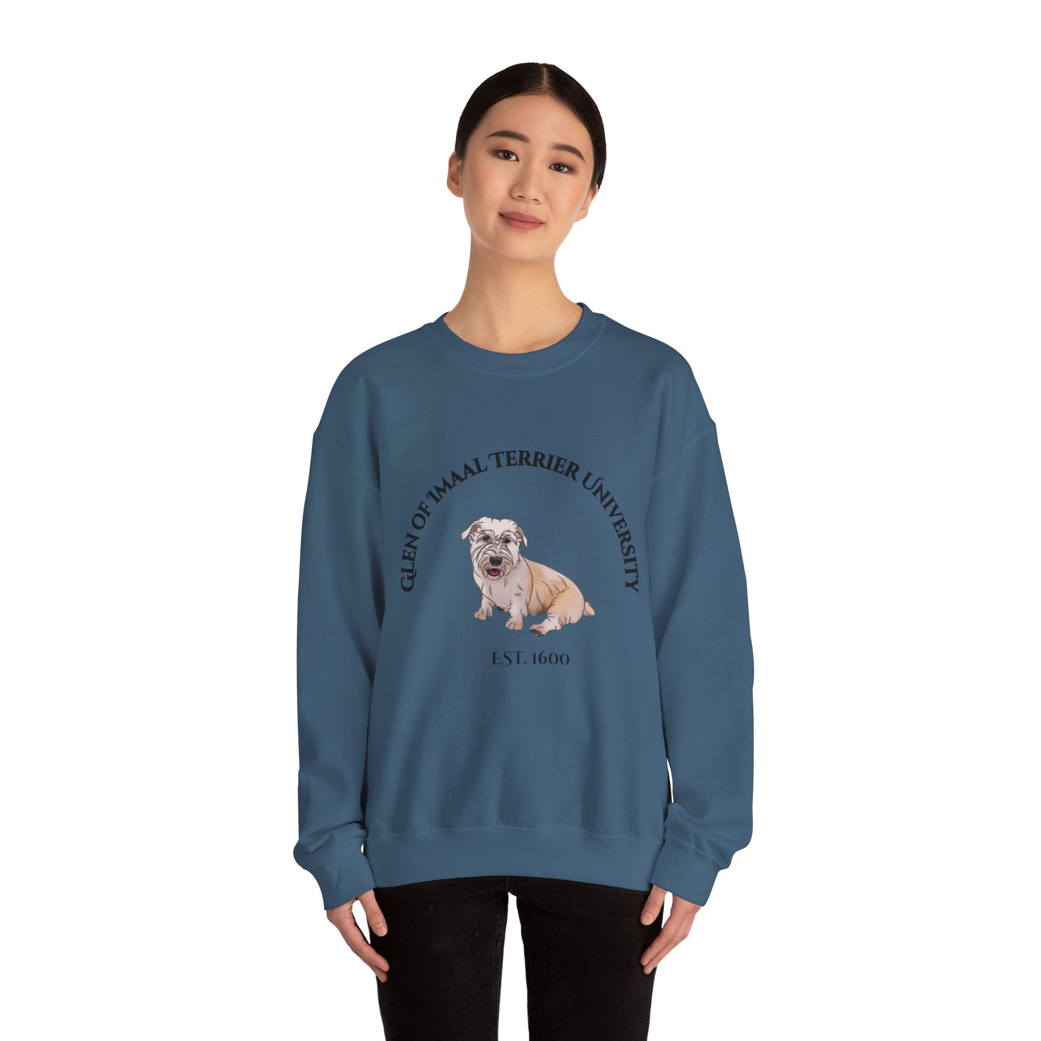 Glen of Imaal Terrier University Sweatshirt  - "Proudly Representing the Best of the Breed!"