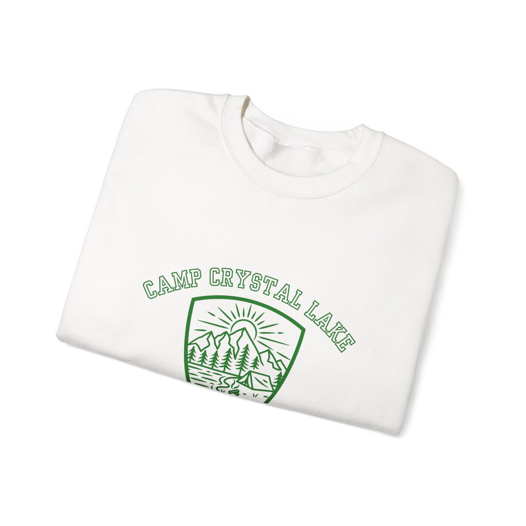 Camp Crystal Lake Counselor Sweatshirt - Cozy Crewneck for Summer Camp Memories, Perfect Gift for Outdoor Lovers, Travel & Adventure