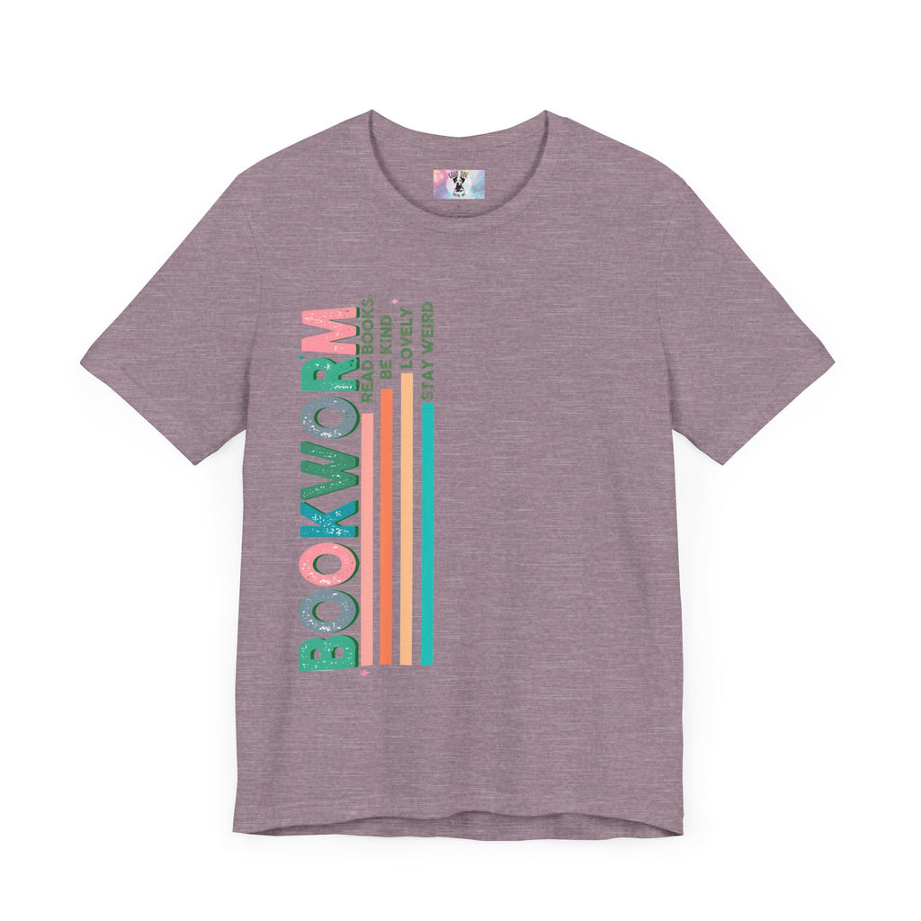 Bookworm Unisex Tee, Cozy Casual Wear for Readers, Perfect Gift for Book Lovers, Ideal for Book Clubs, Birthday, and Holidays