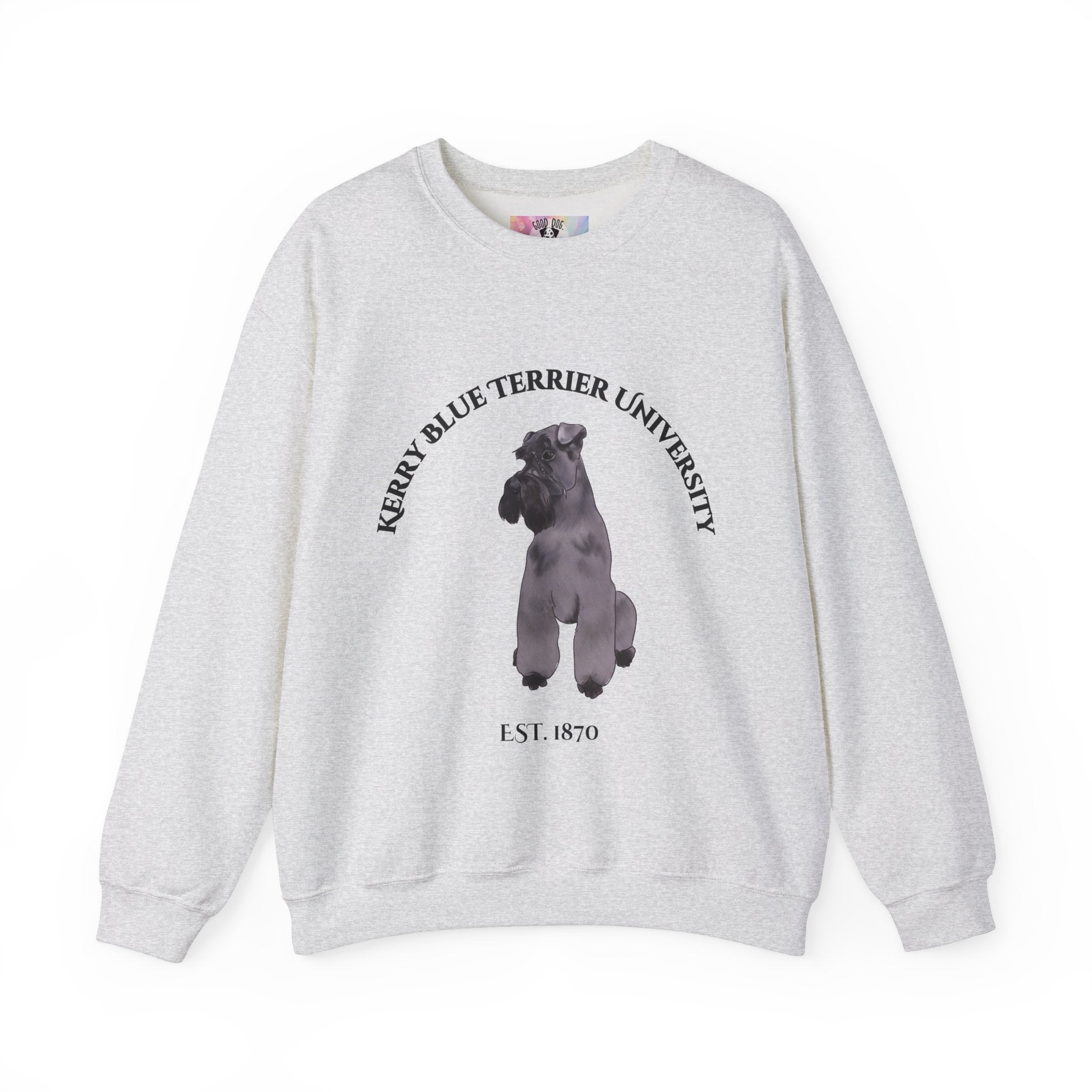 Kerry Blue Terrier University Sweatshirt - "Proudly Representing the Best of the Breed!"