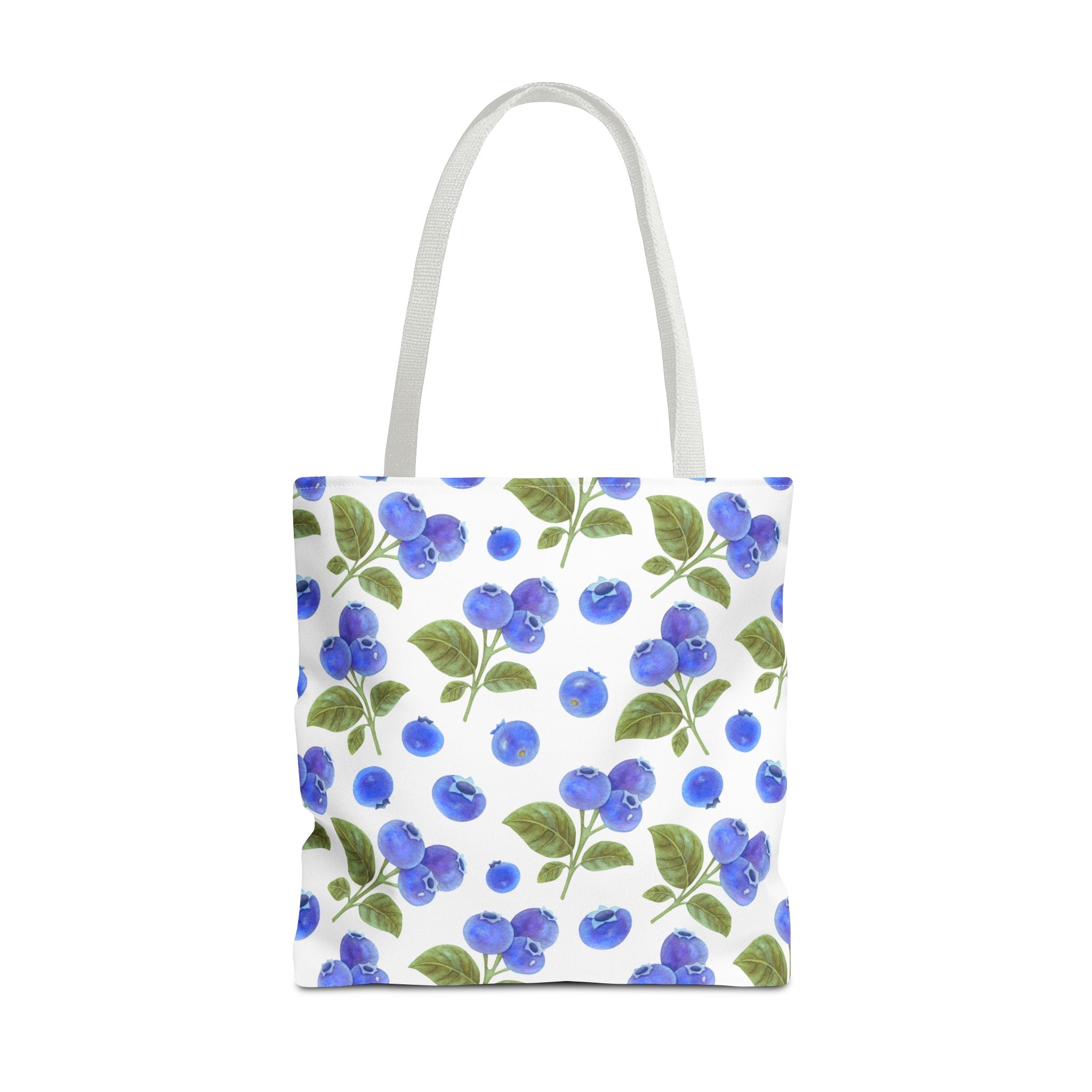 Blueberry Floral Tote Bag - Stylish and Eco-Friendly Shopping