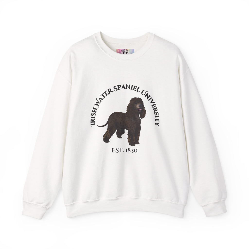 Irish Water Spaniel University Sweatshirt  - "Proudly Representing the Best of the Breed!"