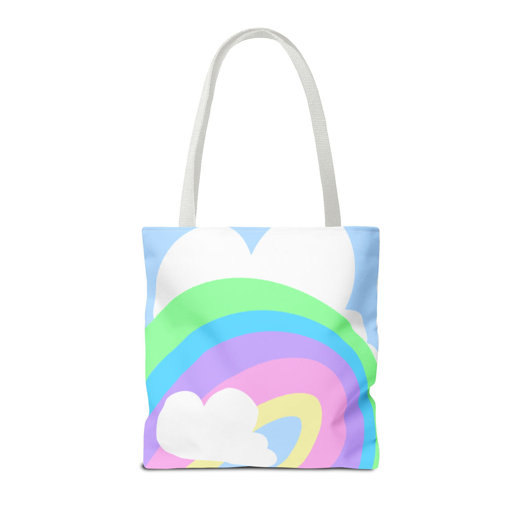 Pastel Rainbows & Clouds Tote - "Soft, Sweet, and Dreamy!"