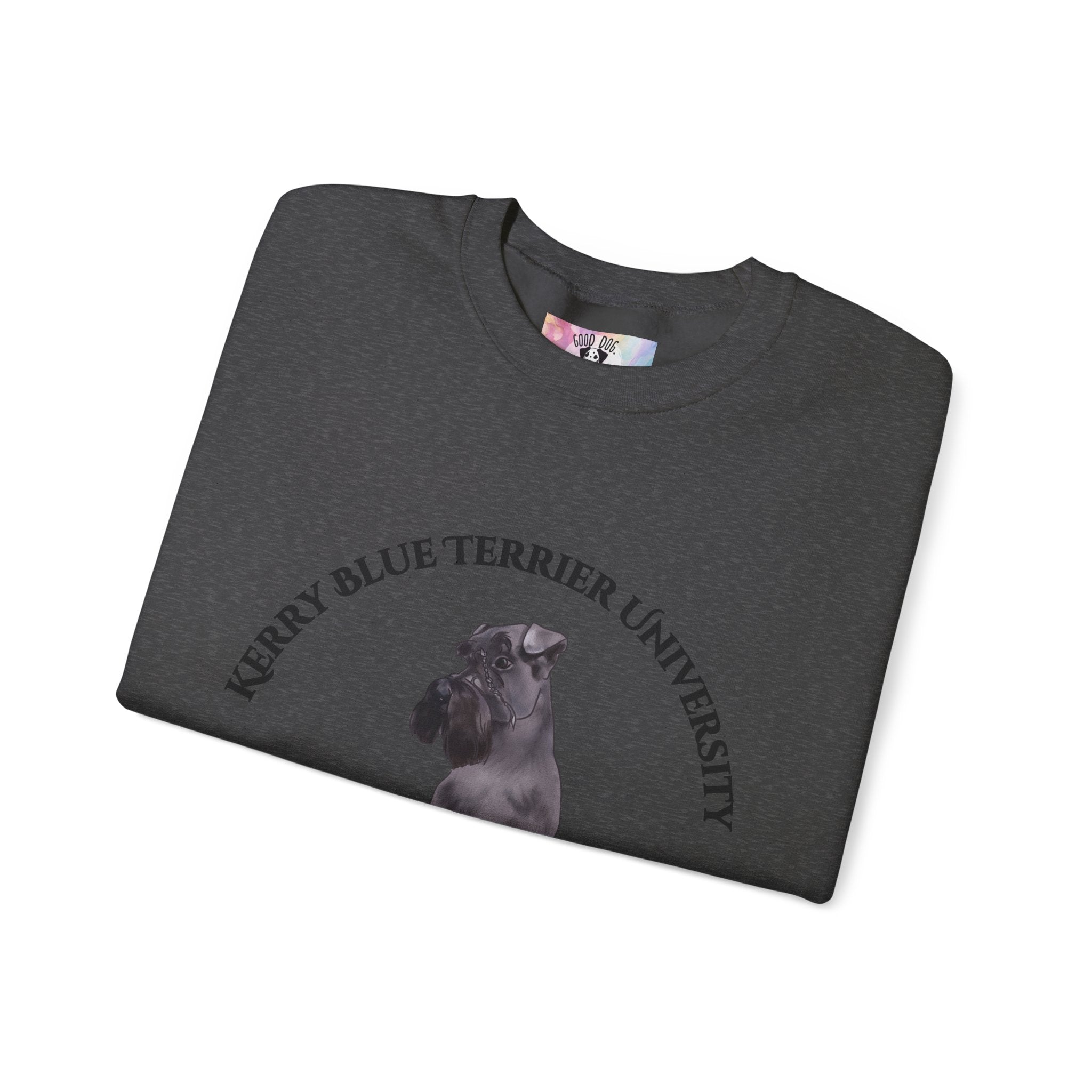 Kerry Blue Terrier University Sweatshirt - "Proudly Representing the Best of the Breed!"