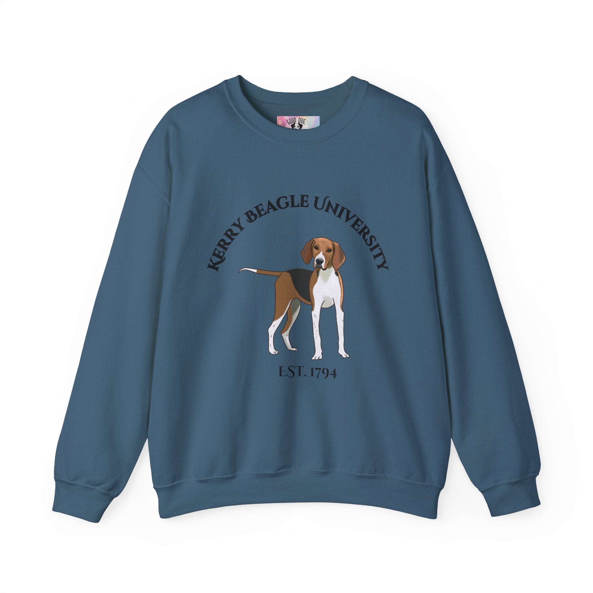 Kerry Beagle University Sweatshirt - "Proudly Representing the Best of the Breed!"