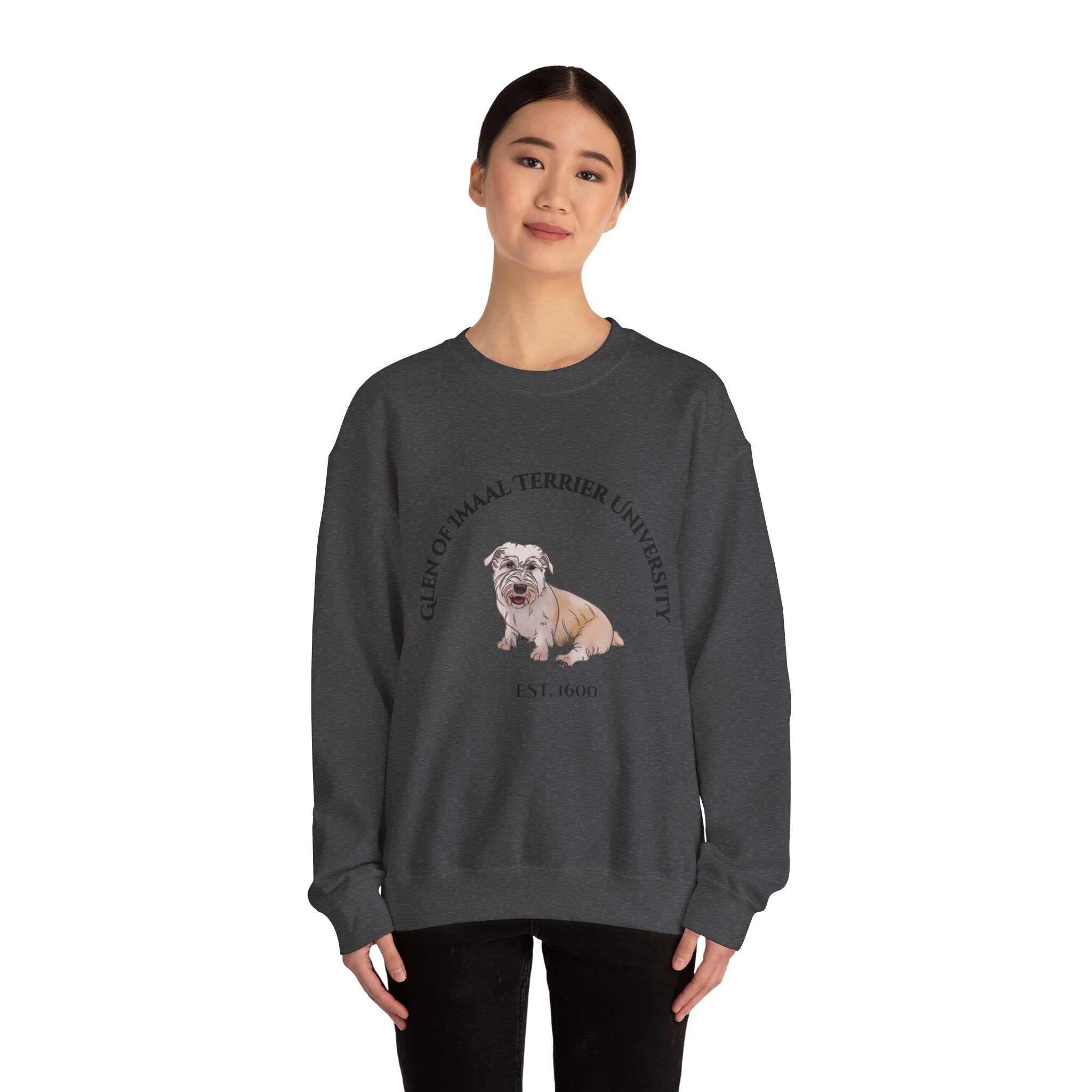 Glen of Imaal Terrier University Sweatshirt  - "Proudly Representing the Best of the Breed!"