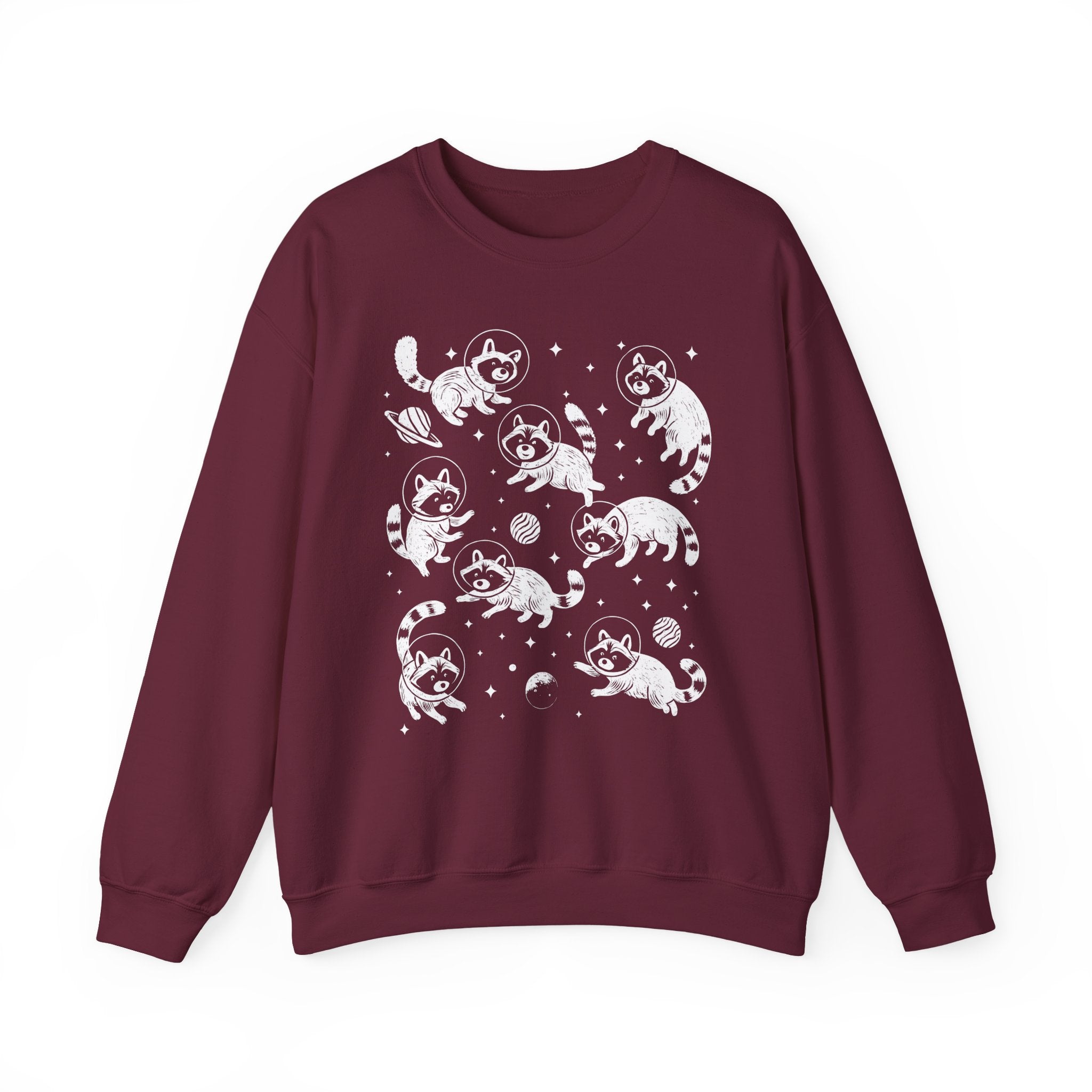 Playful Raccoon Sweatshirt, Unisex Crewneck, Cozy Outfit, Animal Lover Gift, Cute Fashion, Fall Chill, Everyday Wear