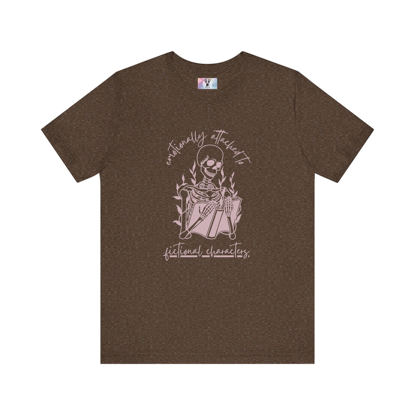 Fictional Character Love Tee, Unisex T-Shirt for Book Lovers, Gift for Gamers, Cute Graphic Tee, Halloween & Casual Wear