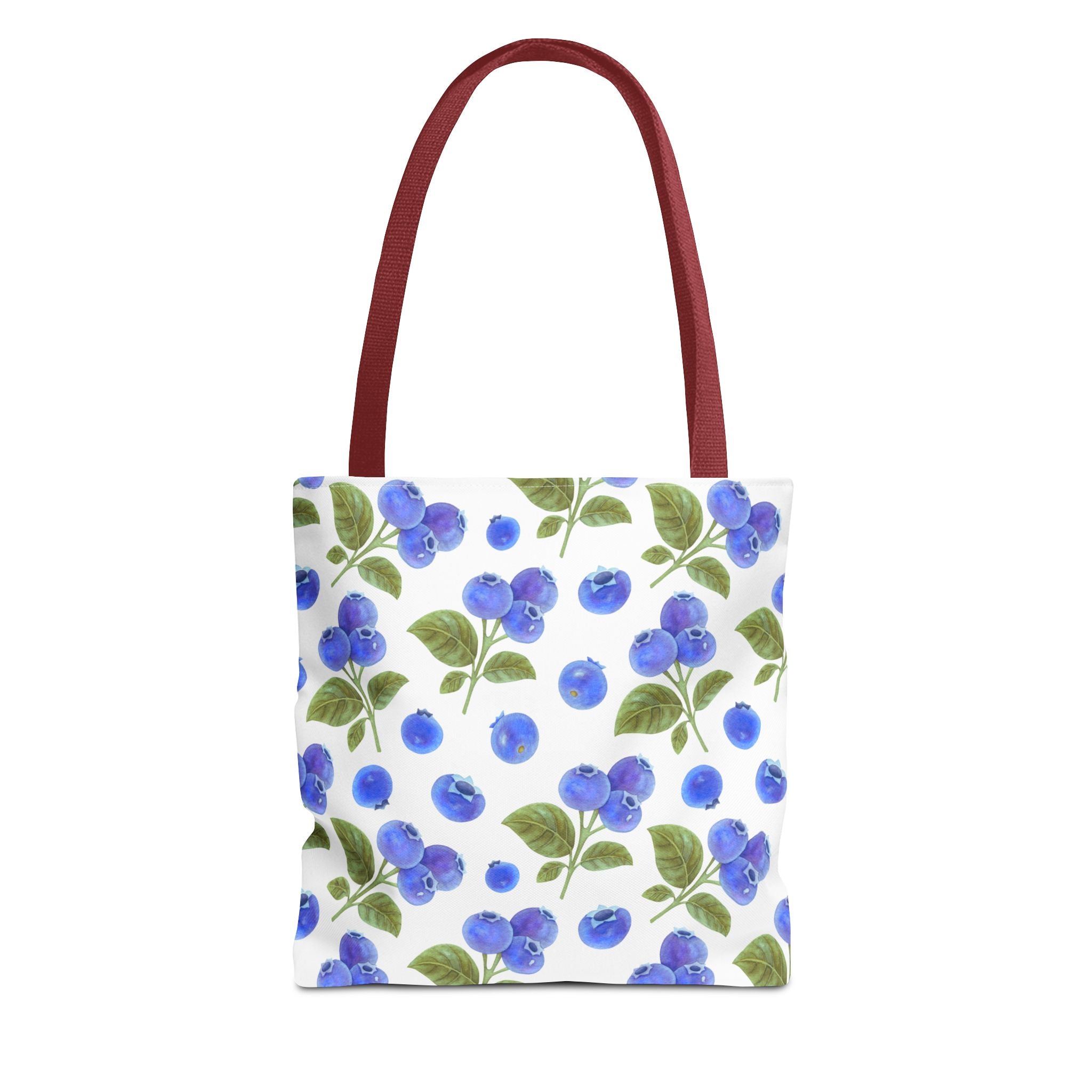 Blueberry Floral Tote Bag - Stylish and Eco-Friendly Shopping