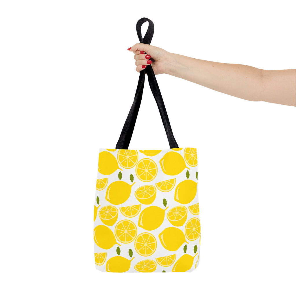 Bright Lemon Tote Bag - Perfect for Summer Outings and Eco-Friendly Shopping