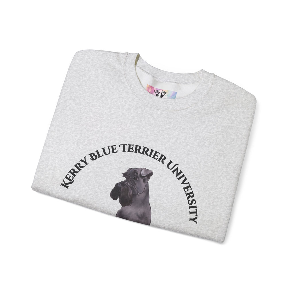 Kerry Blue Terrier University Sweatshirt - "Proudly Representing the Best of the Breed!"