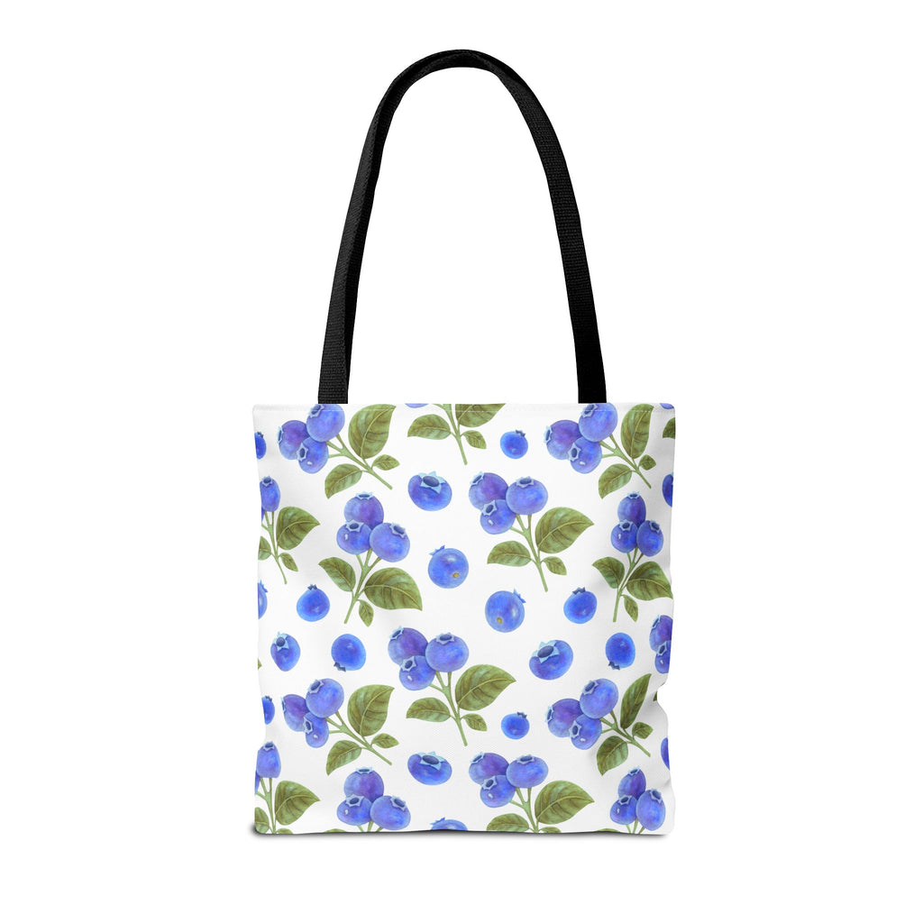 Blueberry Floral Tote Bag - Stylish and Eco-Friendly Shopping