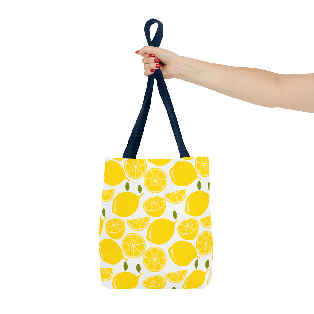 Bright Lemon Tote Bag - Perfect for Summer Outings and Eco-Friendly Shopping