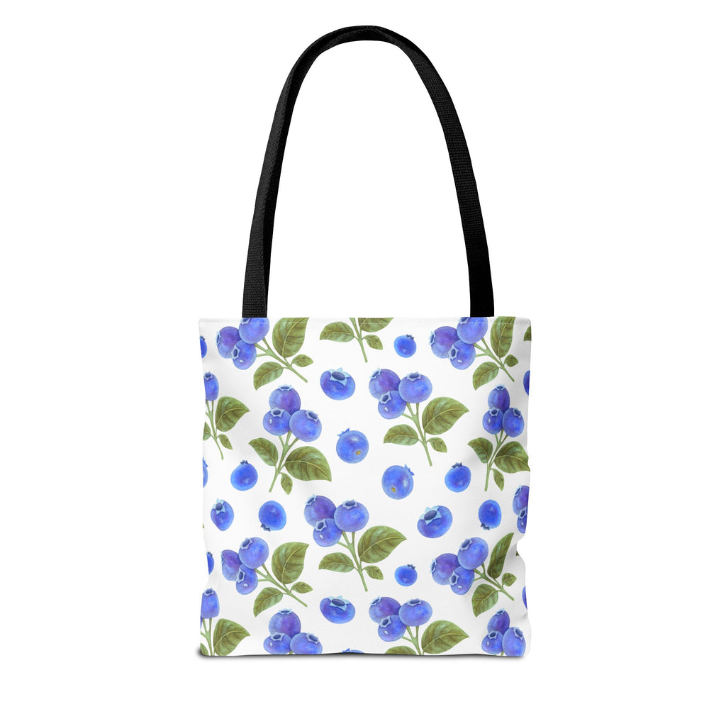 Blueberry Floral Tote Bag - Stylish and Eco-Friendly Shopping