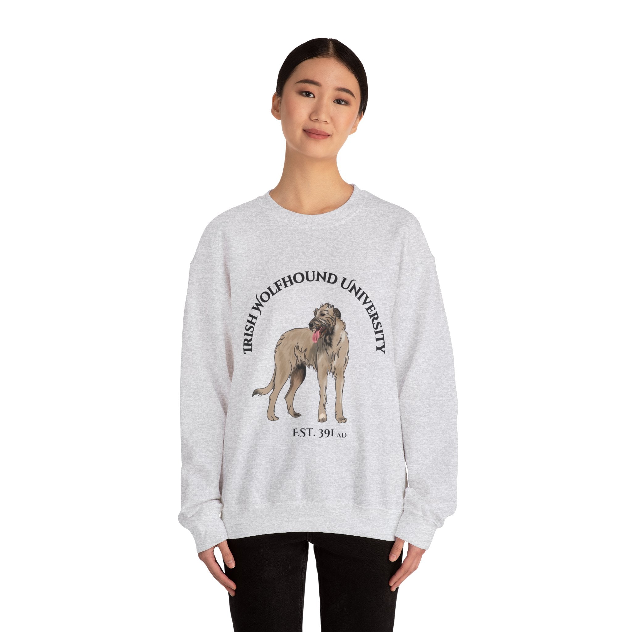 Irish Wolfhound University Sweatshirt - "Proudly Representing the Best of the Breed!"