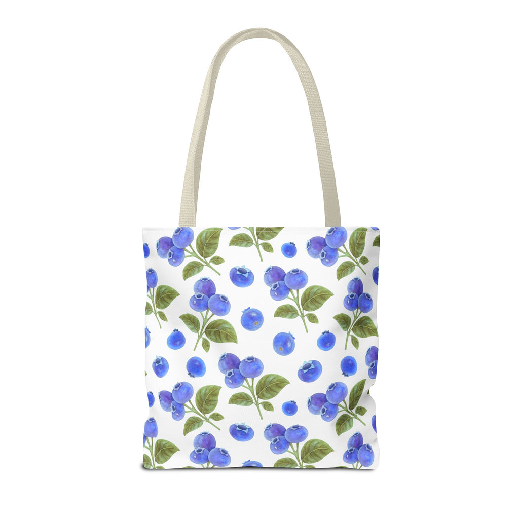 Blueberry Floral Tote Bag - Stylish and Eco-Friendly Shopping