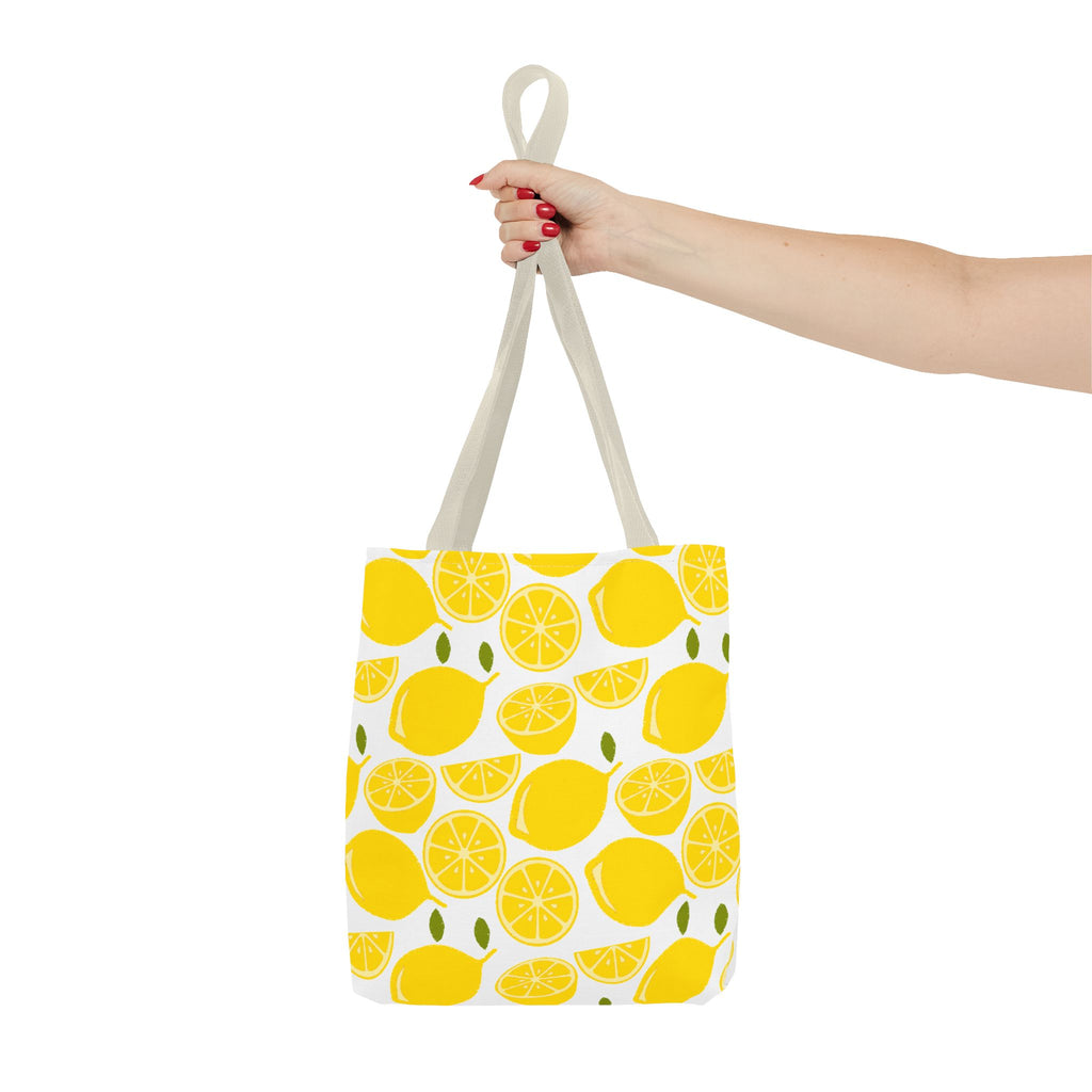 Bright Lemon Tote Bag - Perfect for Summer Outings and Eco-Friendly Shopping