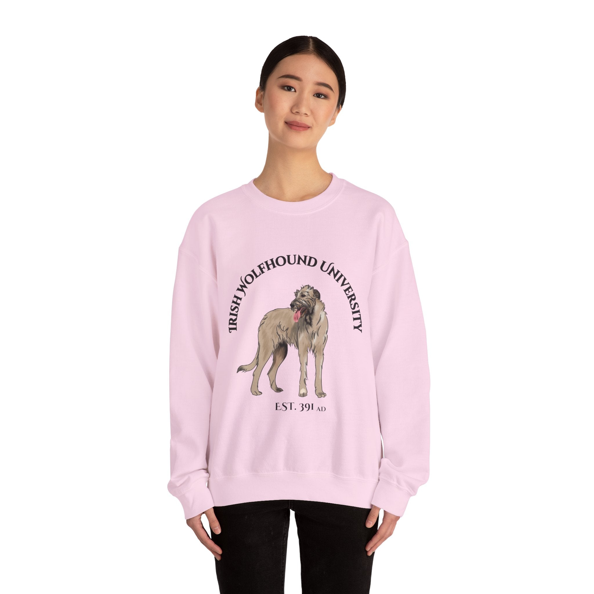 Irish Wolfhound University Sweatshirt - "Proudly Representing the Best of the Breed!"