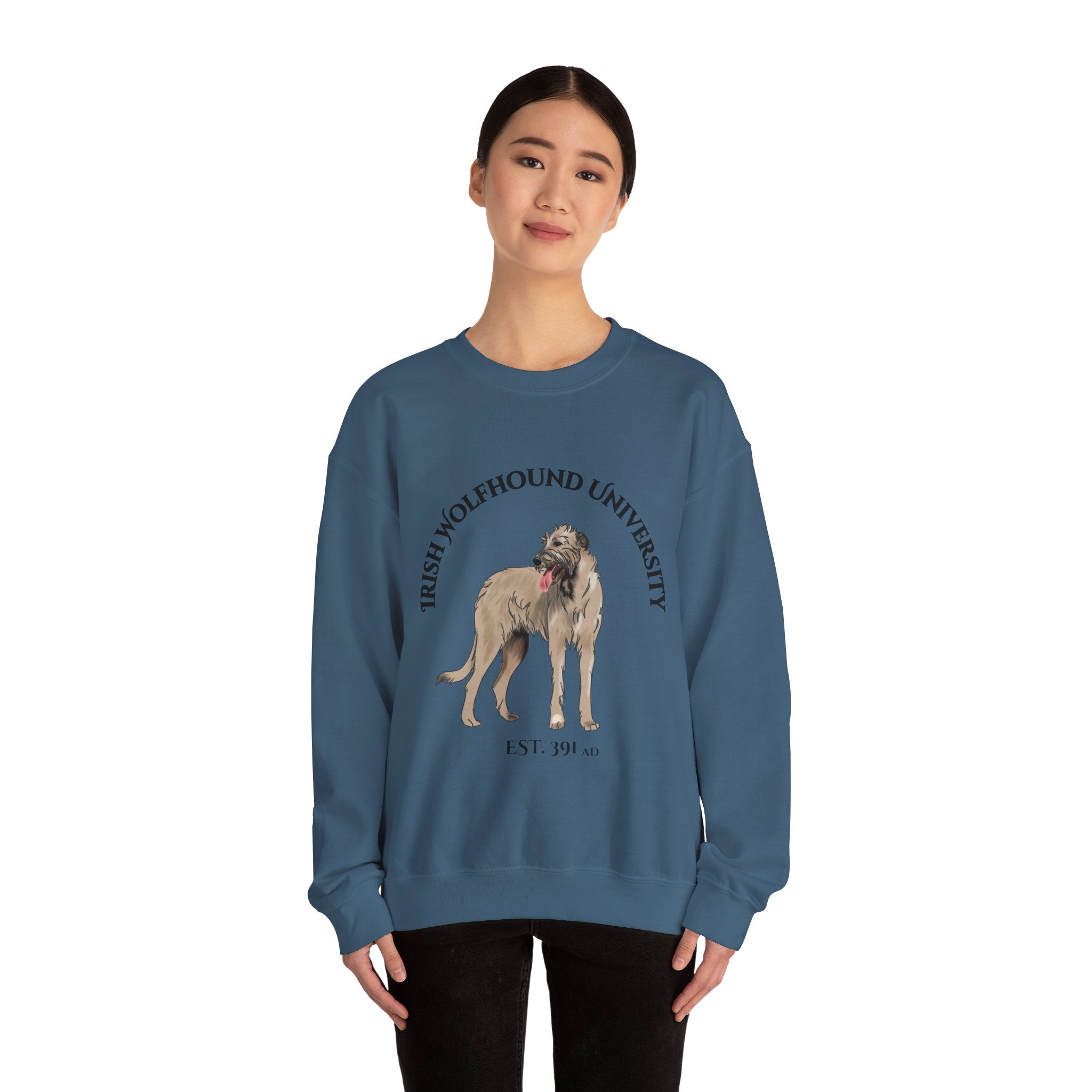 Irish Wolfhound University Sweatshirt - "Proudly Representing the Best of the Breed!"