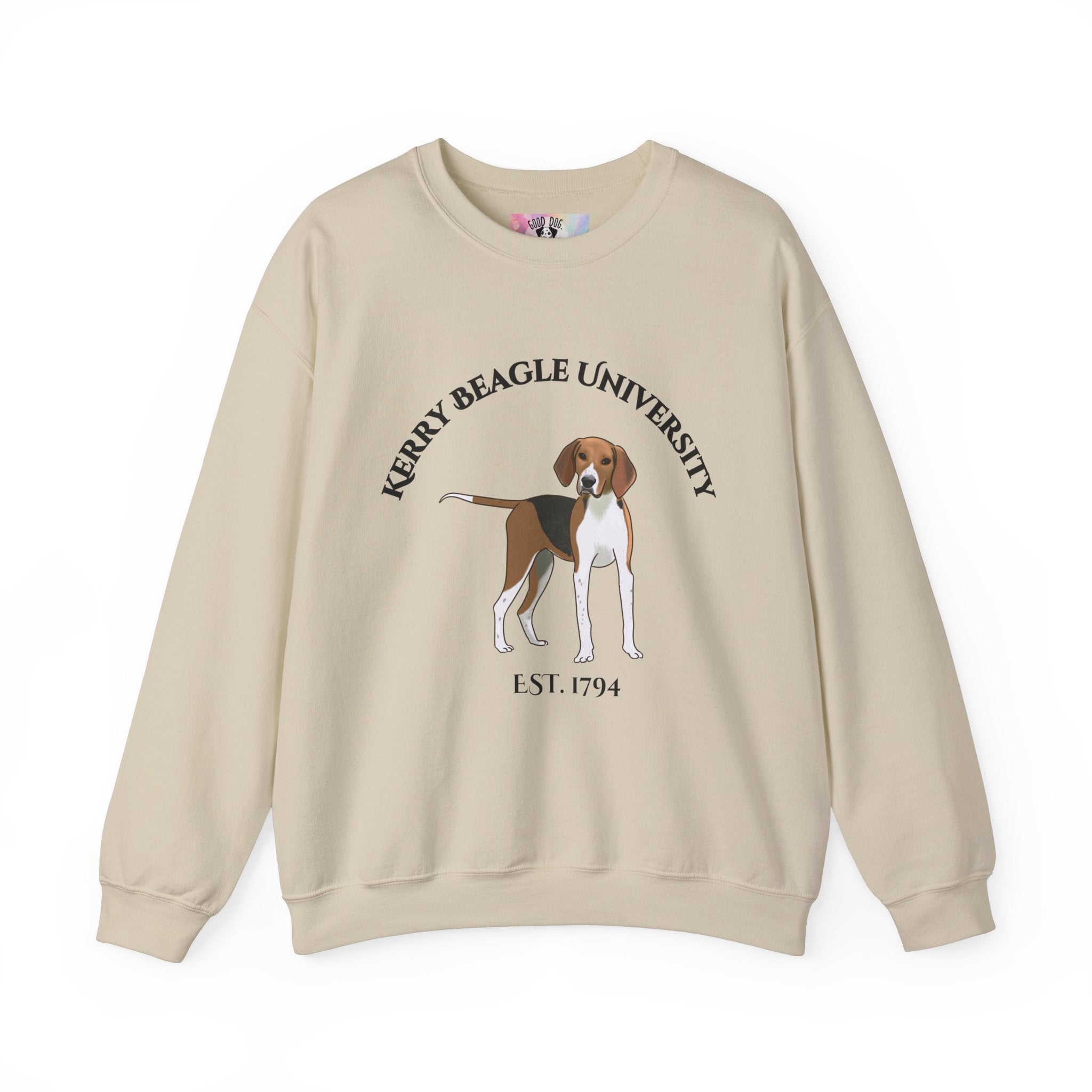 Kerry Beagle University Sweatshirt - "Proudly Representing the Best of the Breed!"