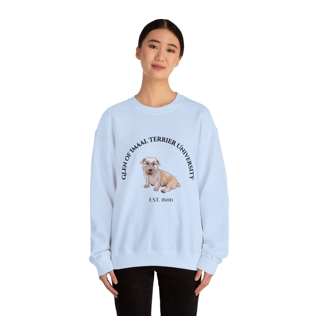 Glen of Imaal Terrier University Sweatshirt  - "Proudly Representing the Best of the Breed!"