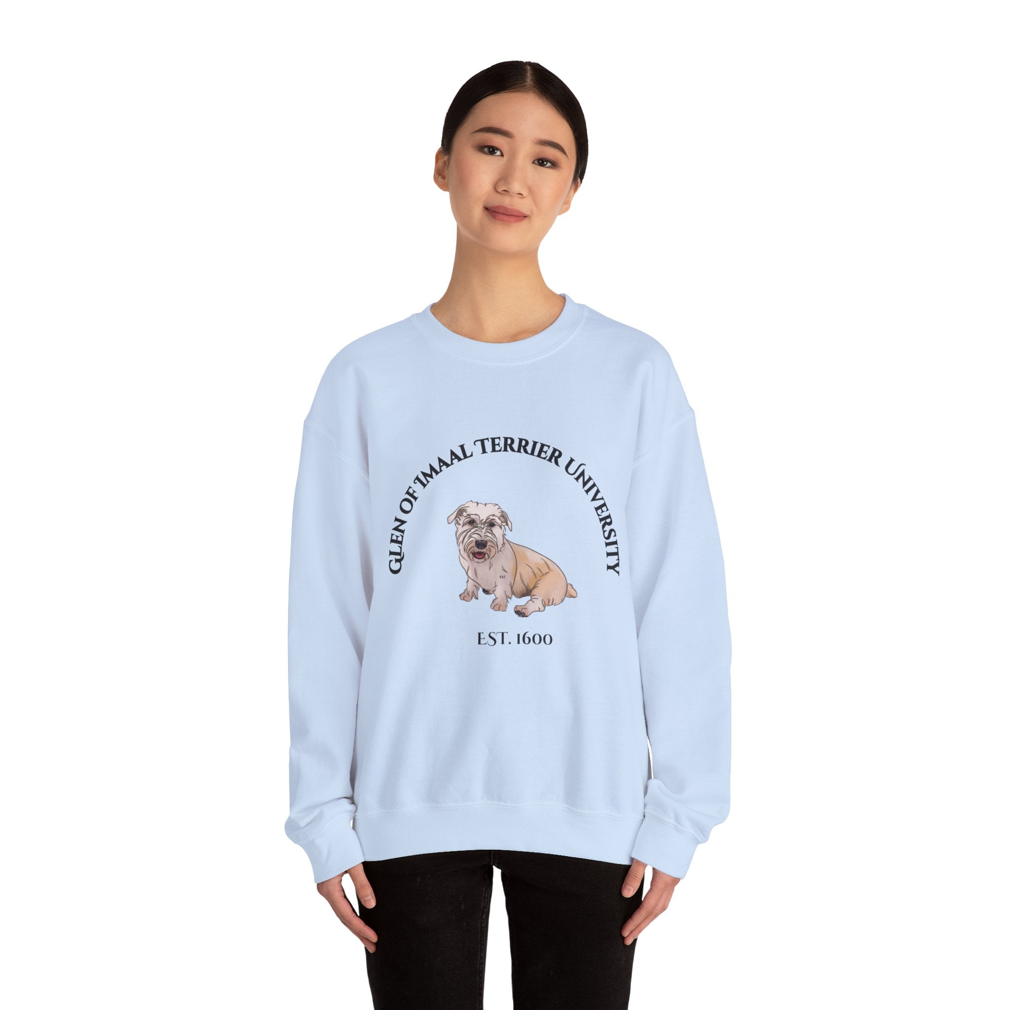 Glen of Imaal Terrier University Sweatshirt  - "Proudly Representing the Best of the Breed!"