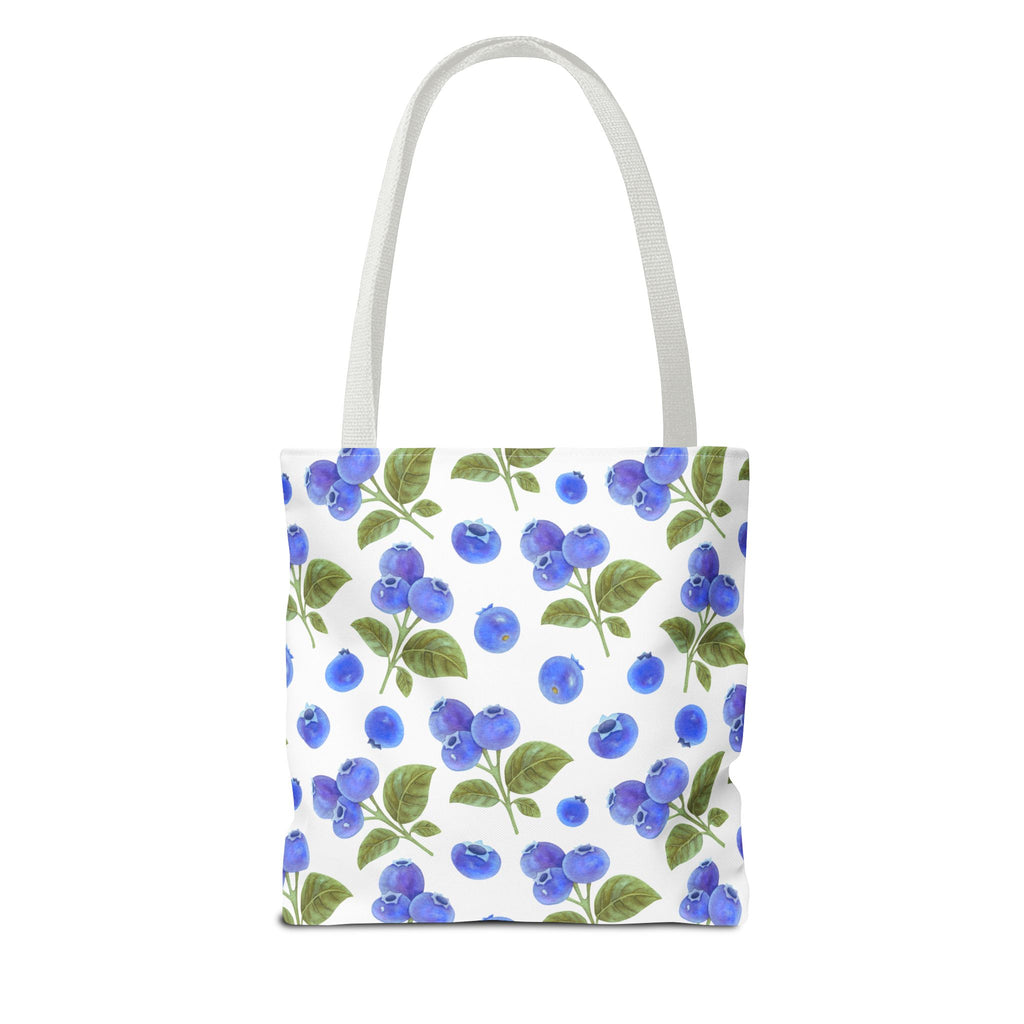 Blueberry Floral Tote Bag - Stylish and Eco-Friendly Shopping